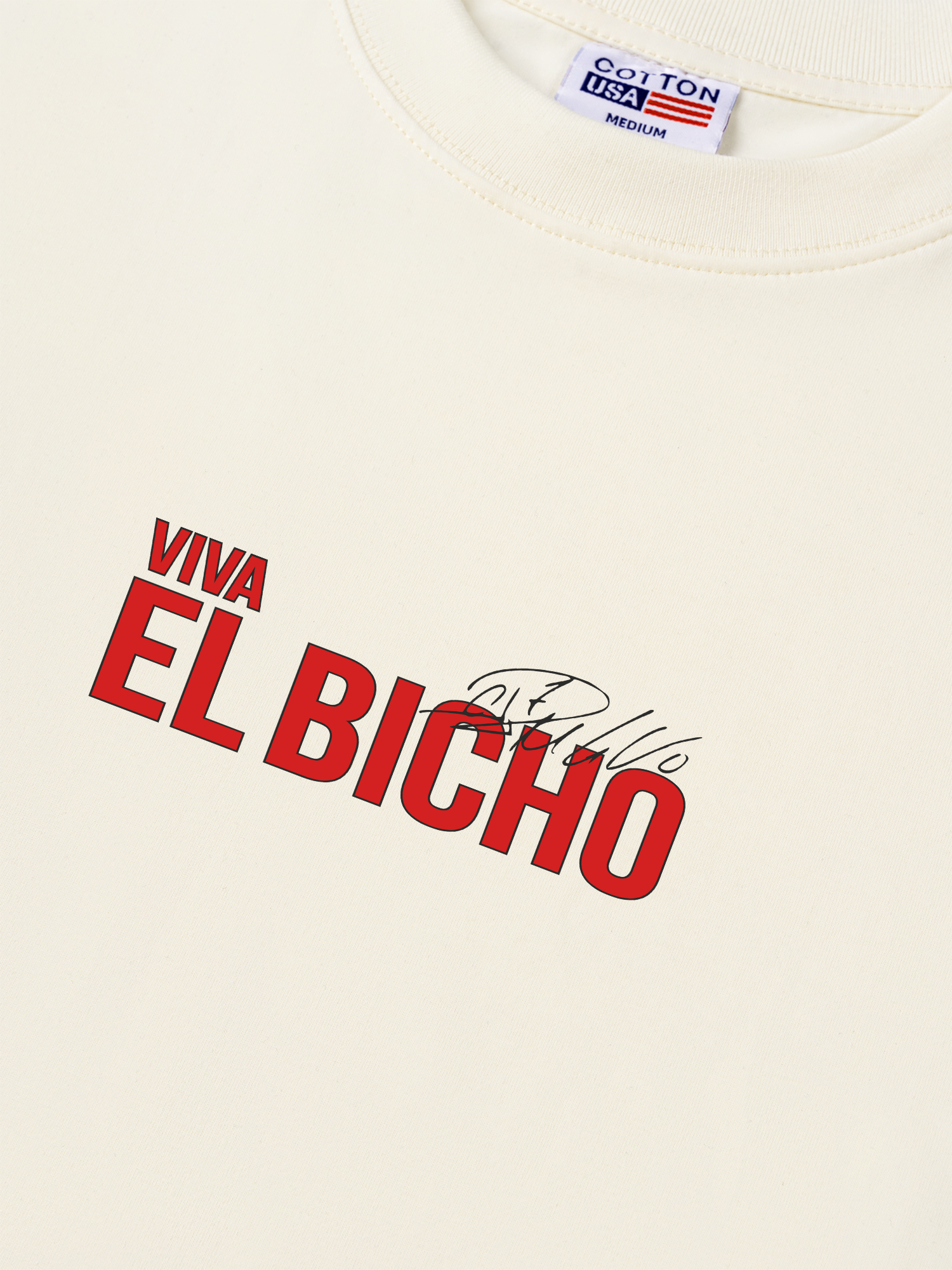Áo Thun Relaxed Fit Viva El Bicho