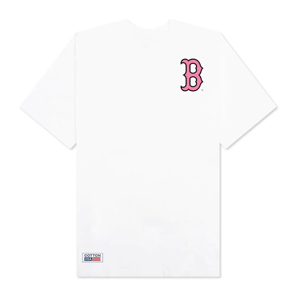 Flash Sale MLB Boston Red Sox Pink T-Shirt