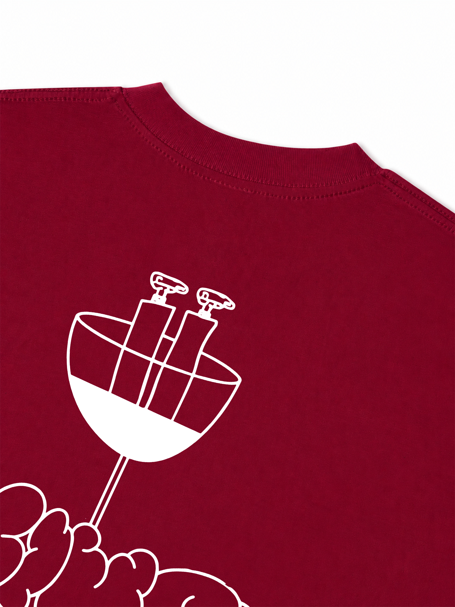 Áo Thun Relaxed Fit Wine Time