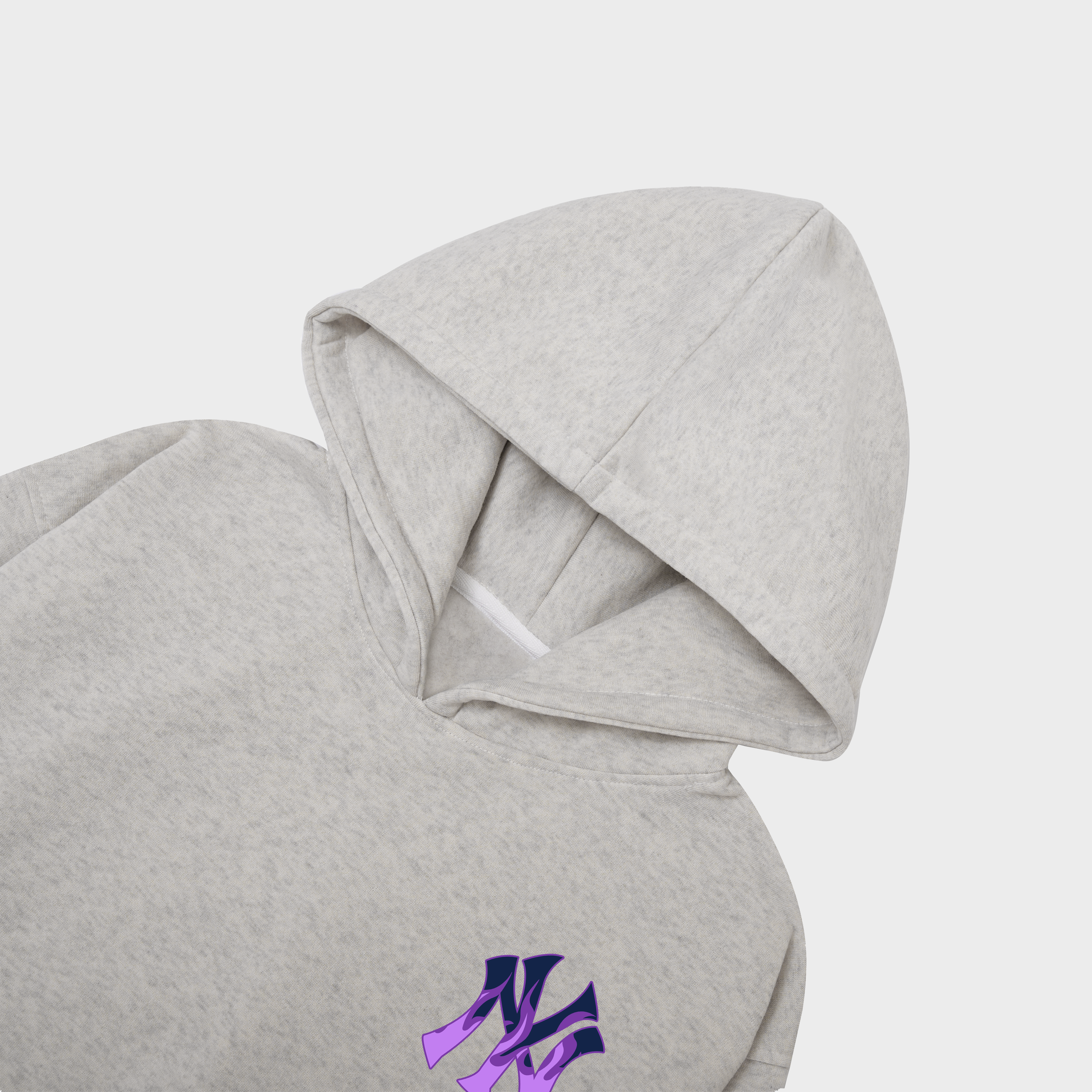 MLB New York Yankees Purple Fire Hoodie