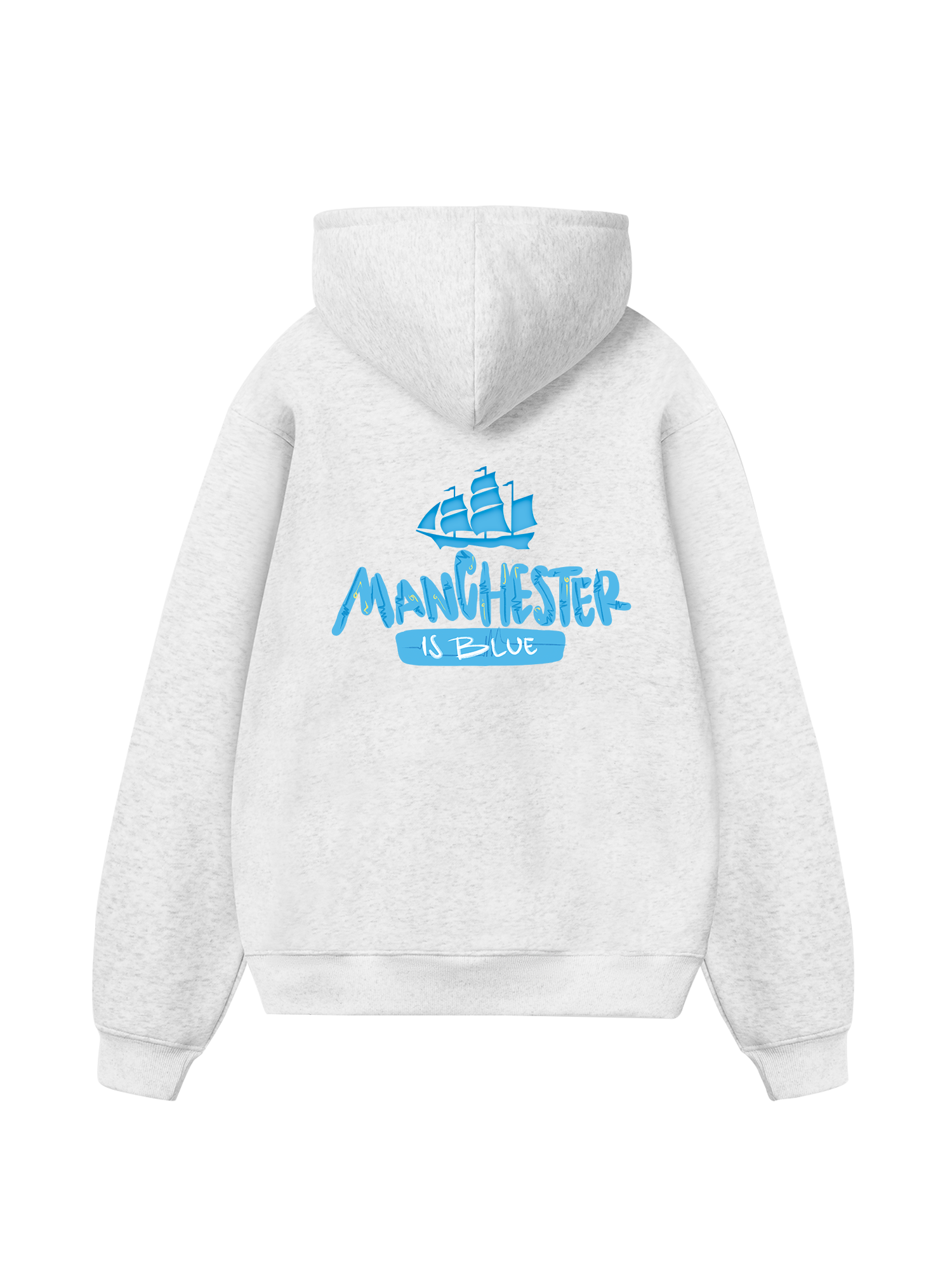 Manchester Is Blue Ver 2 Hoodie