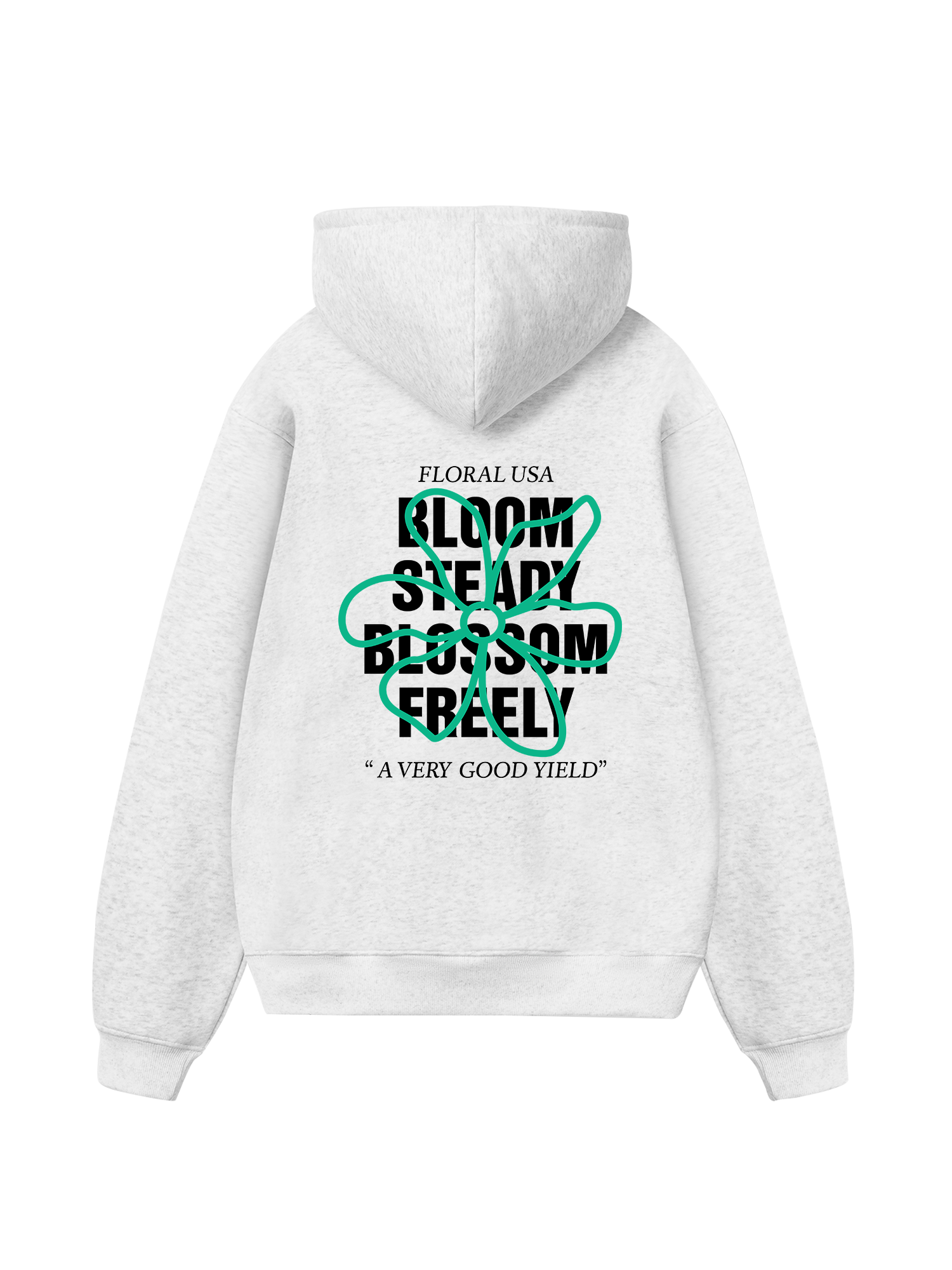 Floral Bloom Steady Hoodie