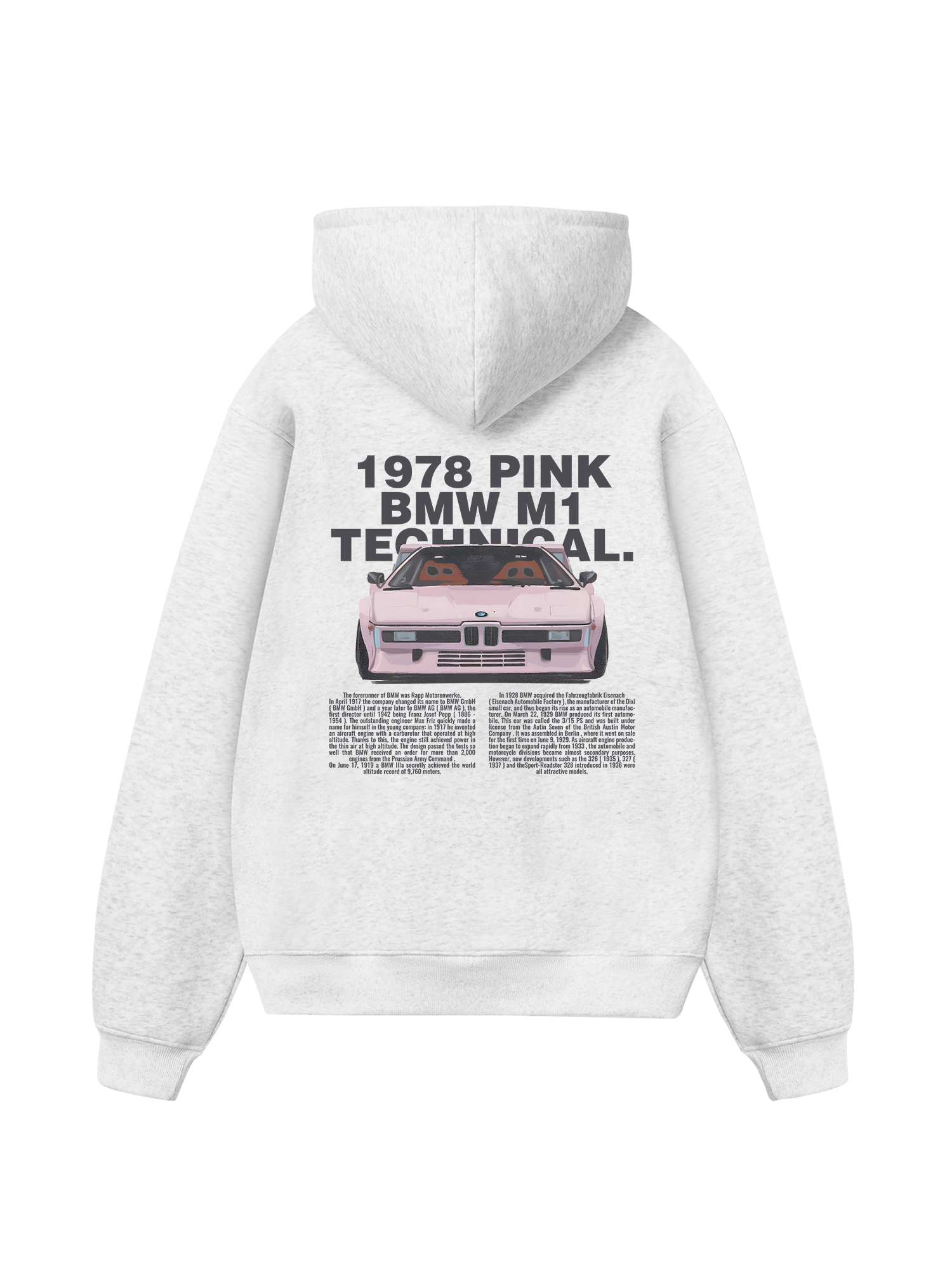 BMW Pink Technical Hoodie