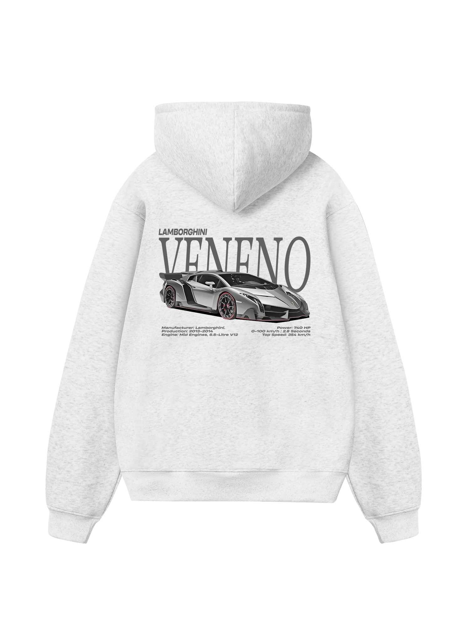 Lamborghini Veneno Speed Hoodie
