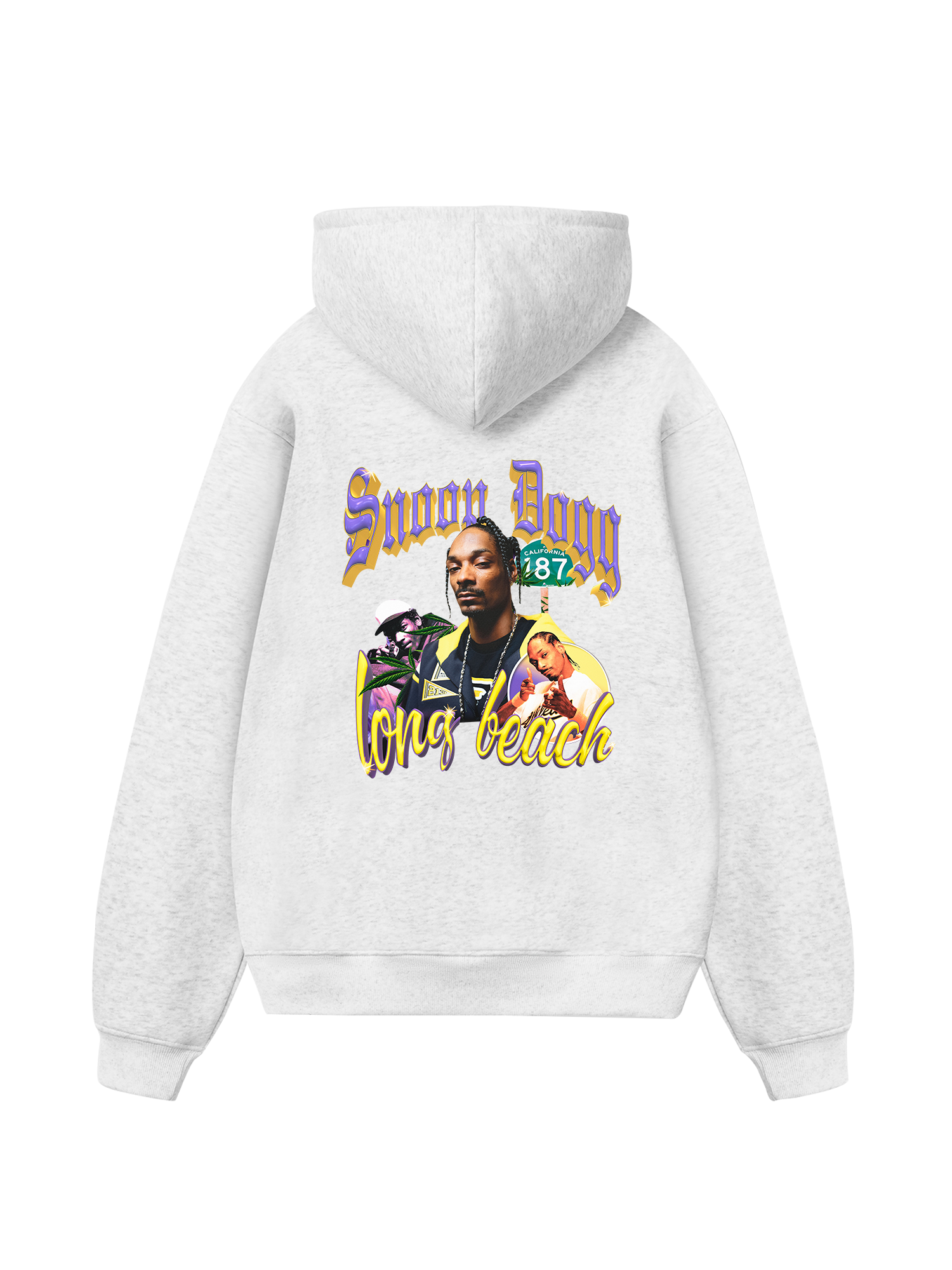 Rapper Snoop Dogg 187 Cali Hoodie
