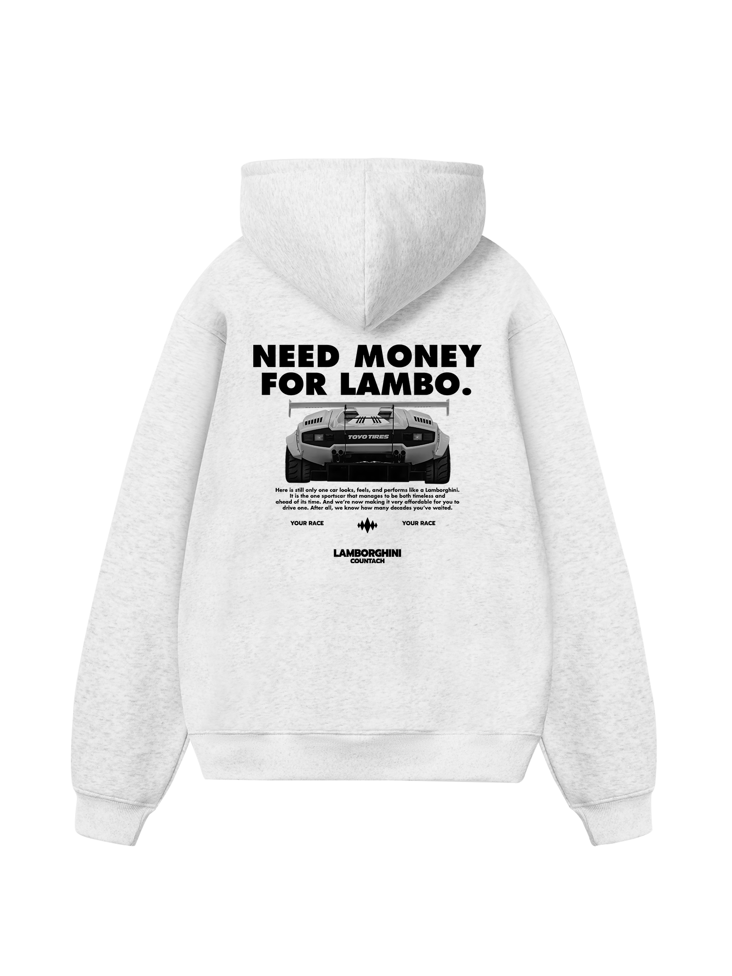 Lamborghini Countach LBWK Hoodie