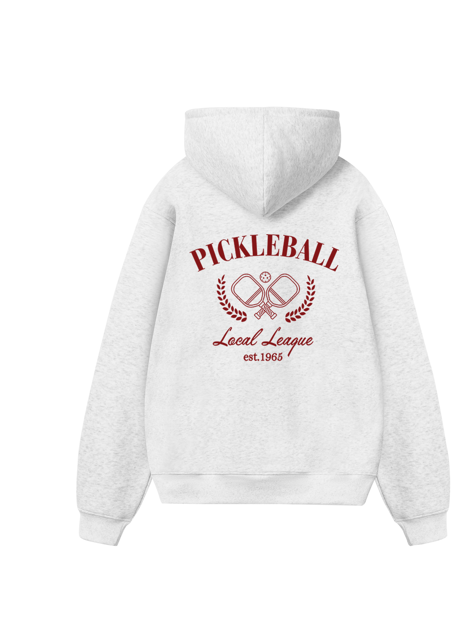 Pickleball Red Local League Hoodie