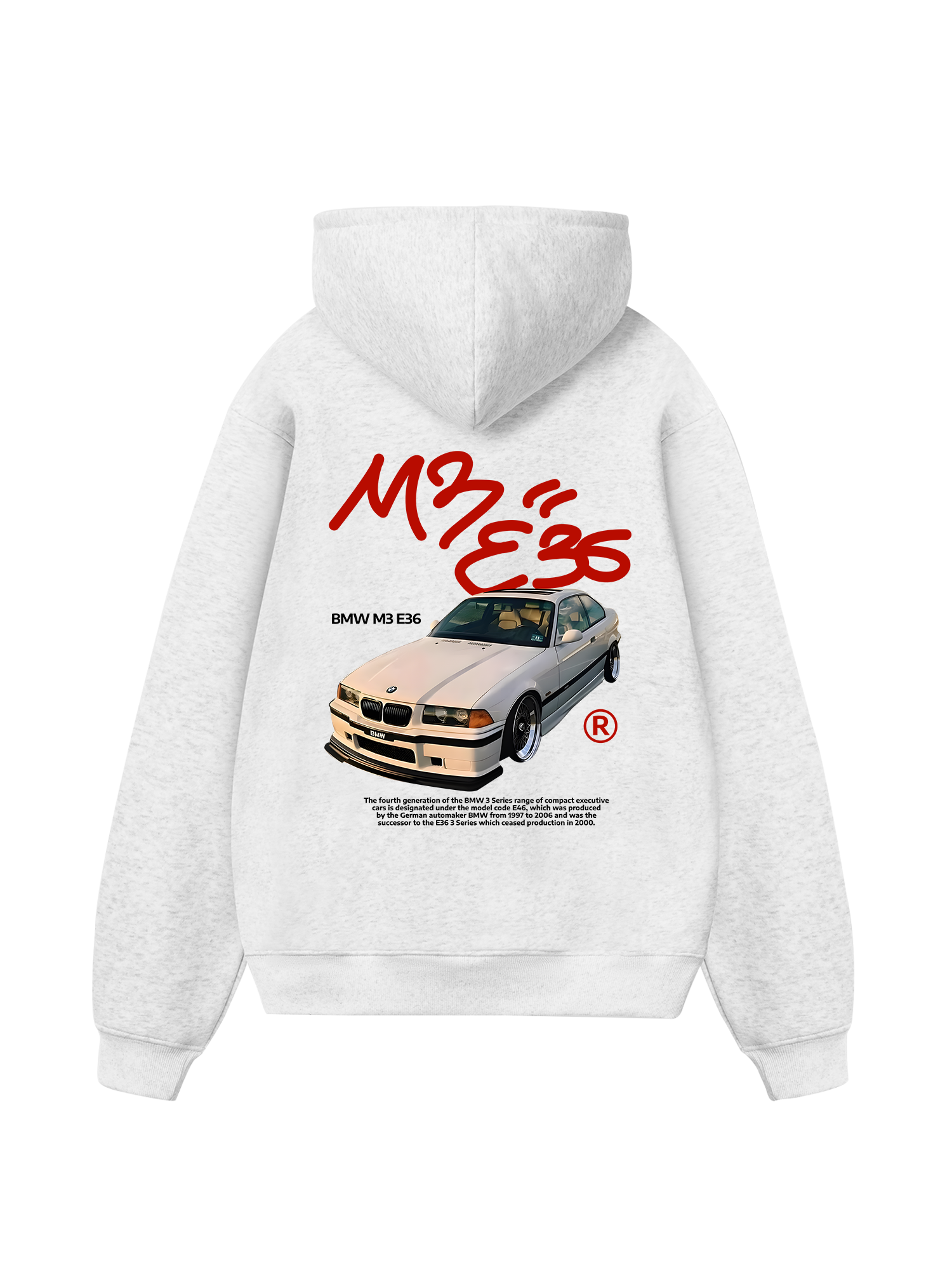 BMW M3E36 Street Style Hoodie