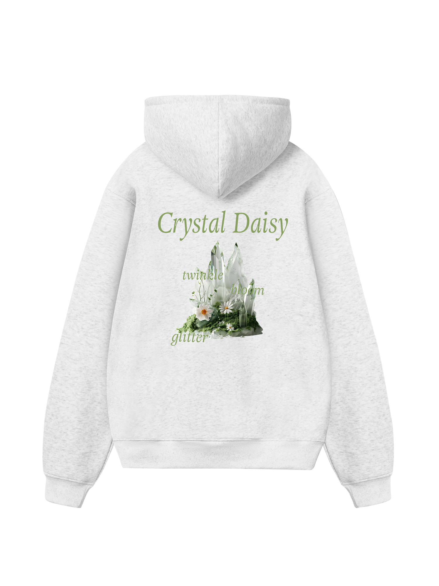 Floral Crytsal Daisy Hoodie