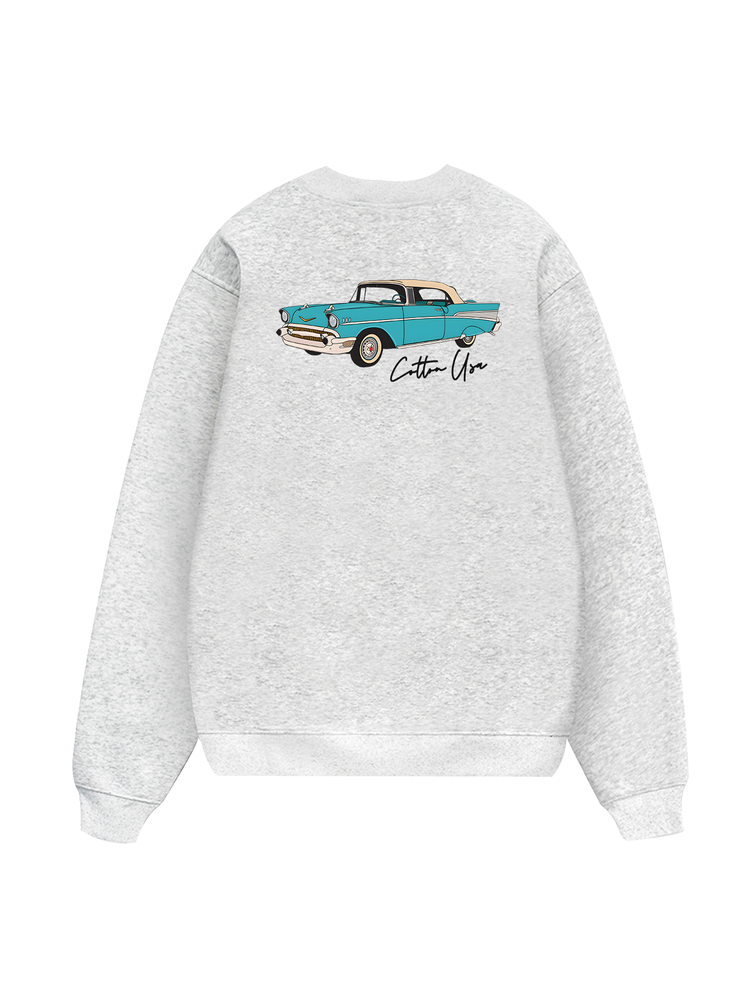 Classic Car Blue Sweater