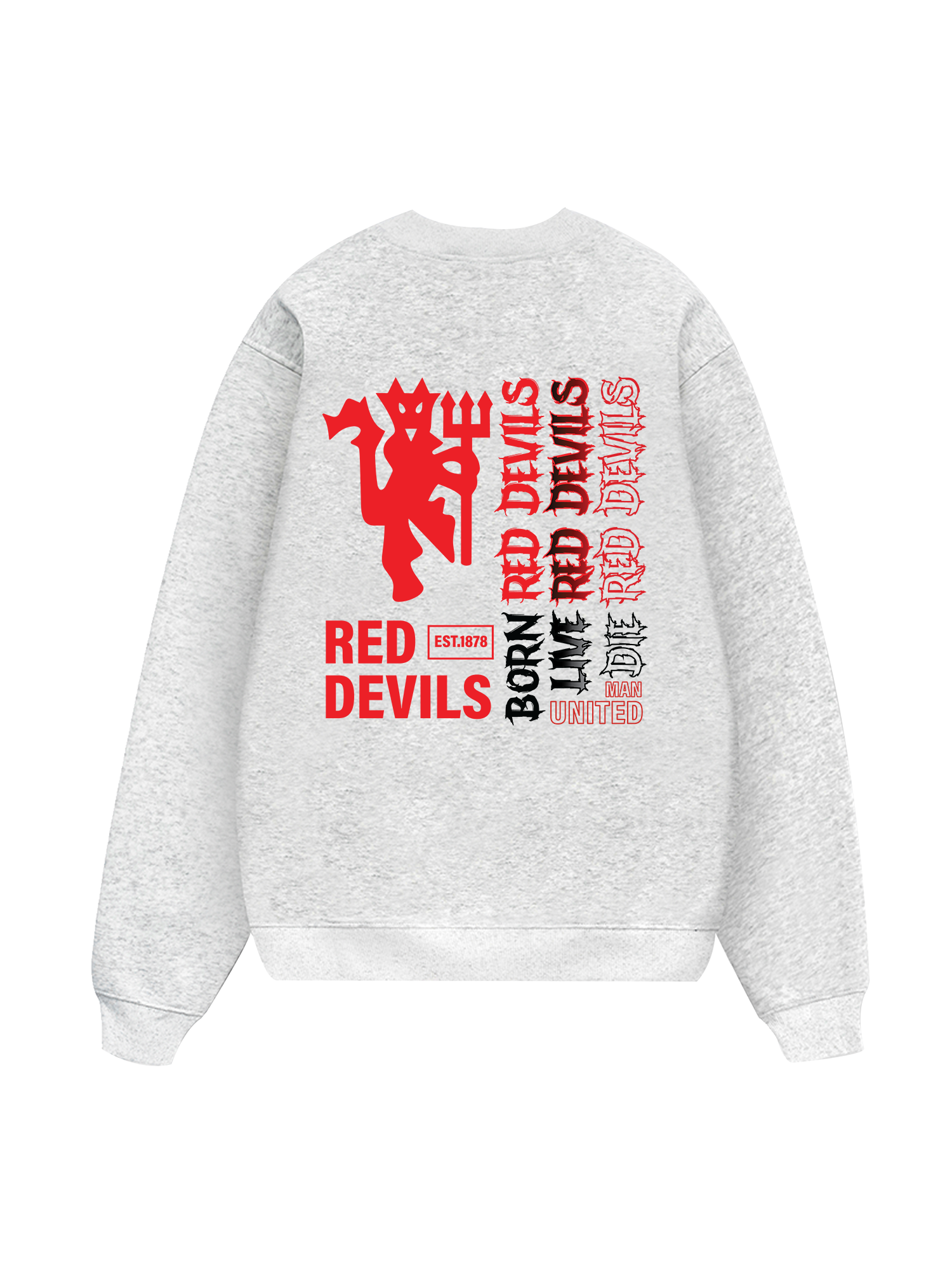 Manchester United Red Devils Est 1878 Sweater