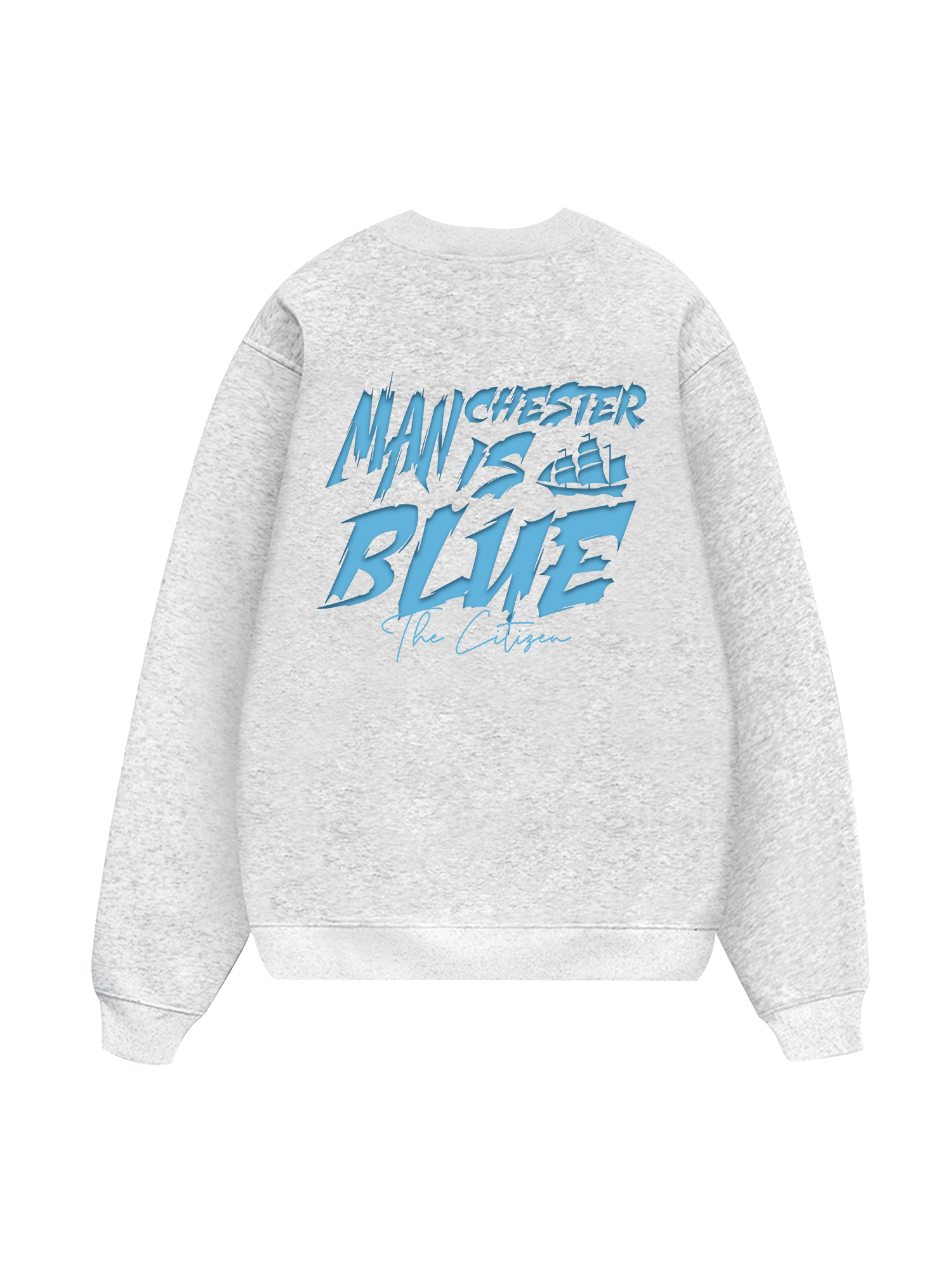 Manchester Is Blue Sweater