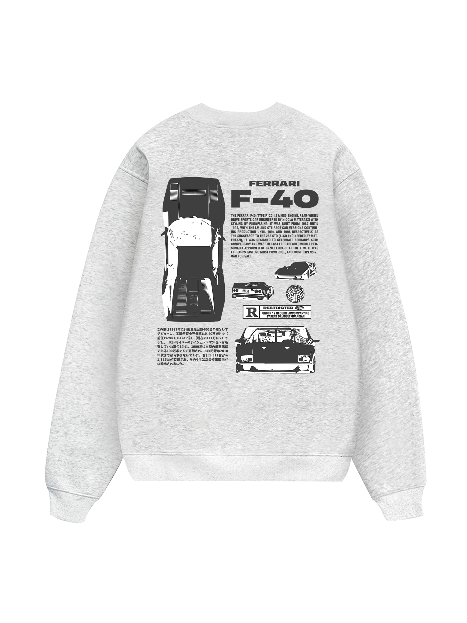 Ferrari F-40 Classic Sweater