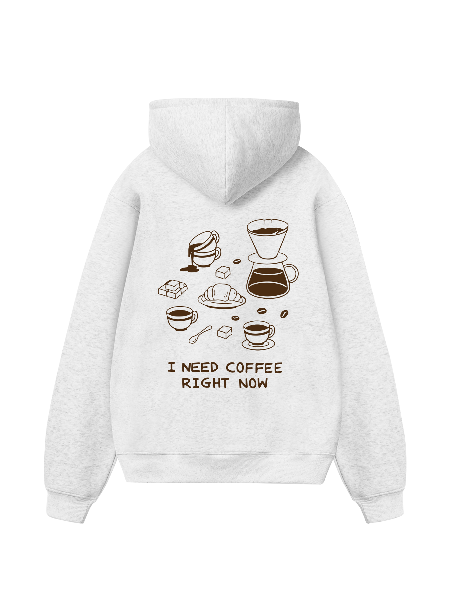 I Need Coffee Right Now Hoodie