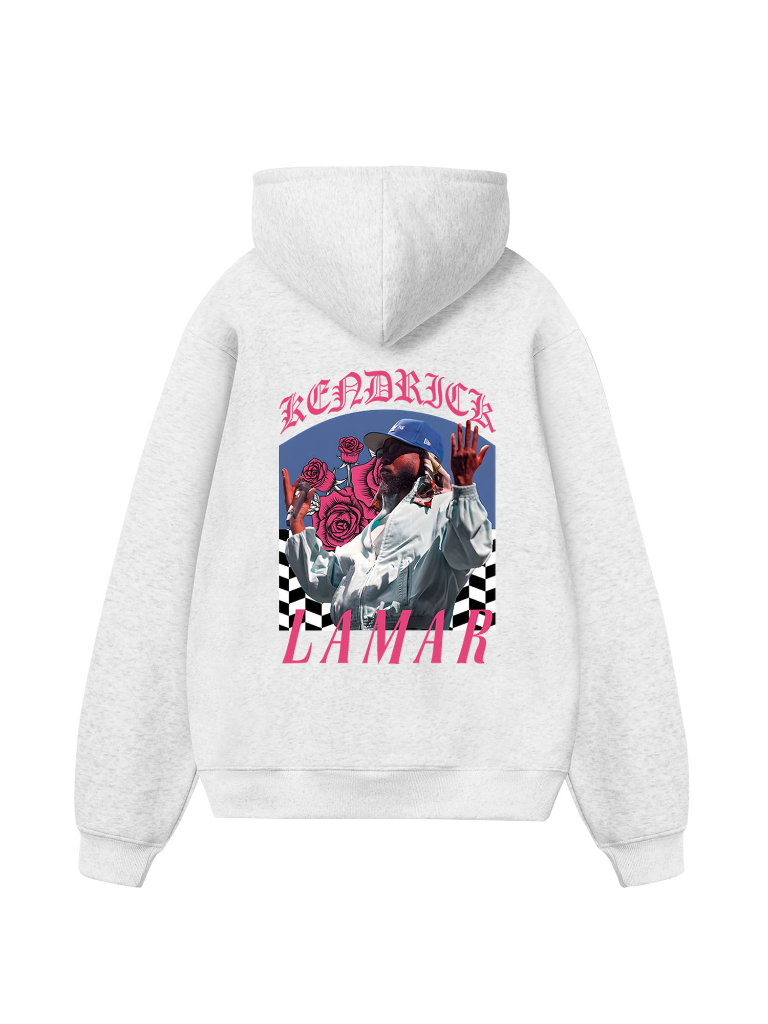 Rapper Kendrick Lamar Roses Hoodie