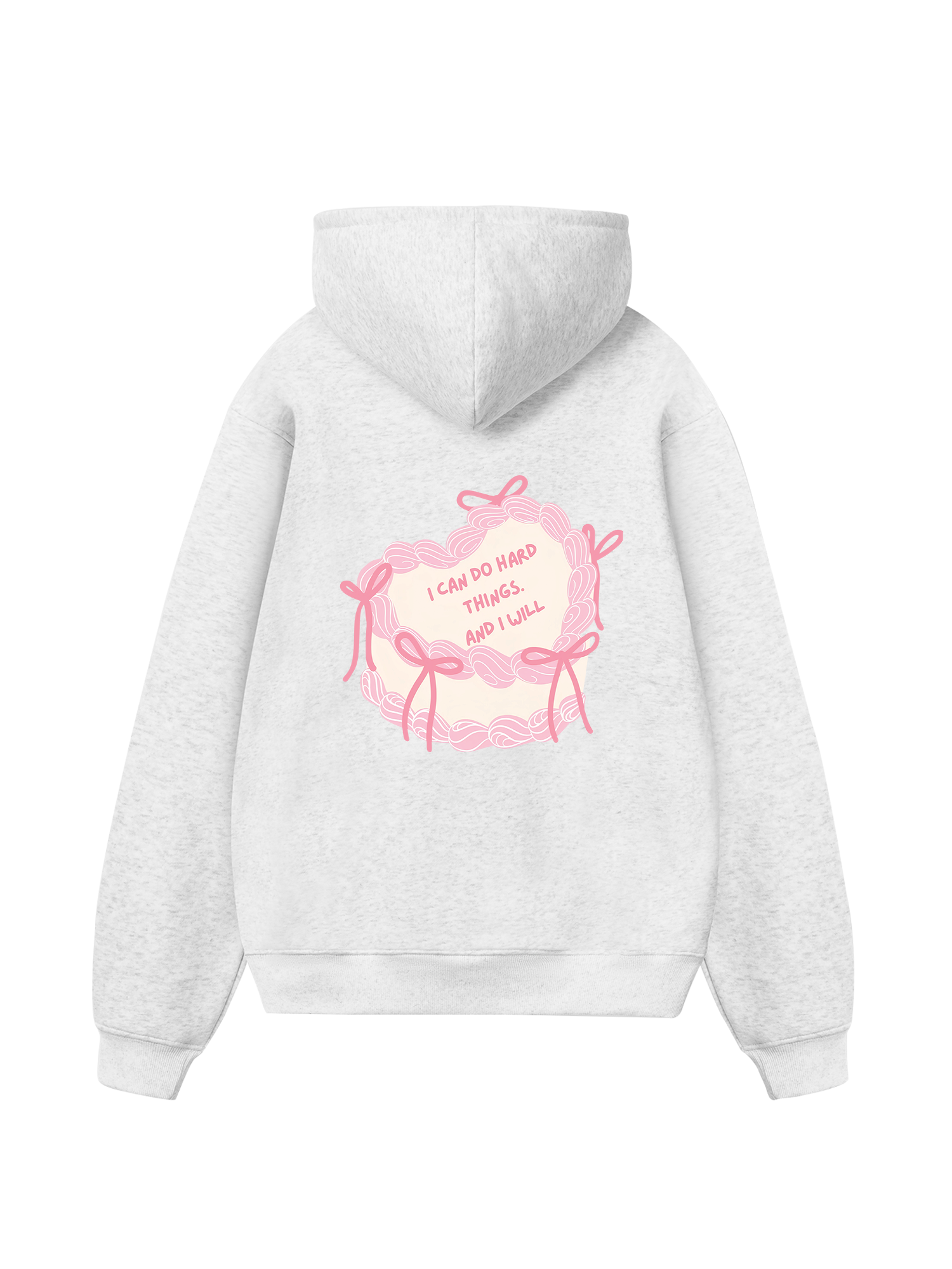 Girly Mood I Can Do Hard Thing Hoodie