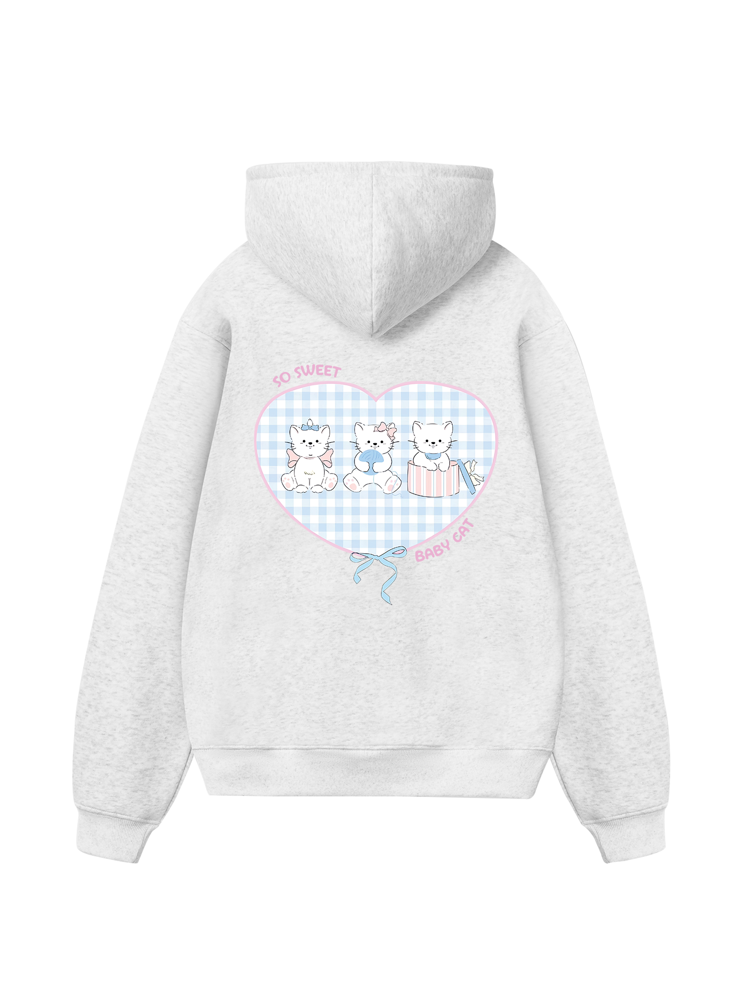 Girly Mood So Sweet Baby Cat Hoodie