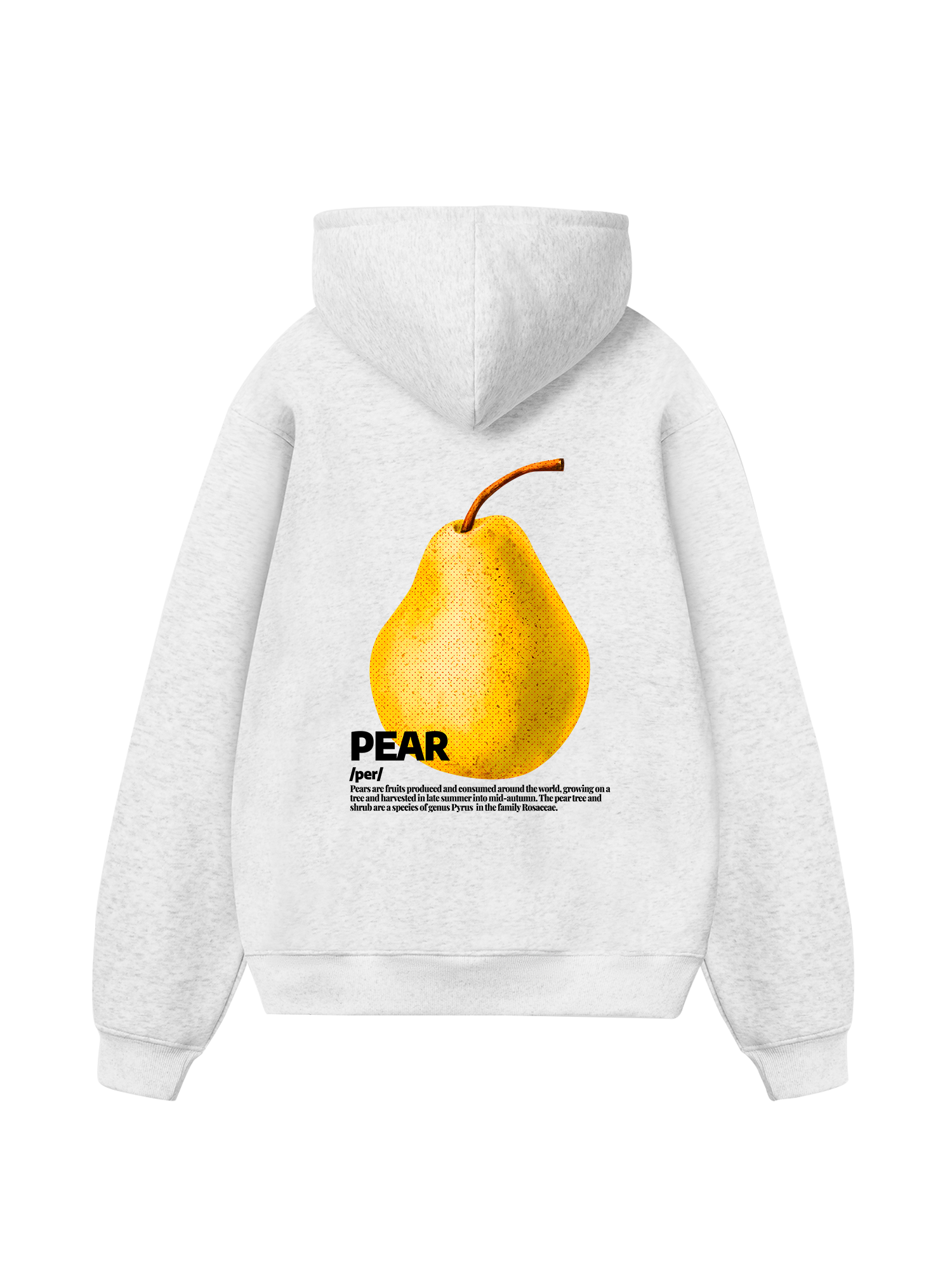 Tropical Pear Retro Hoodie