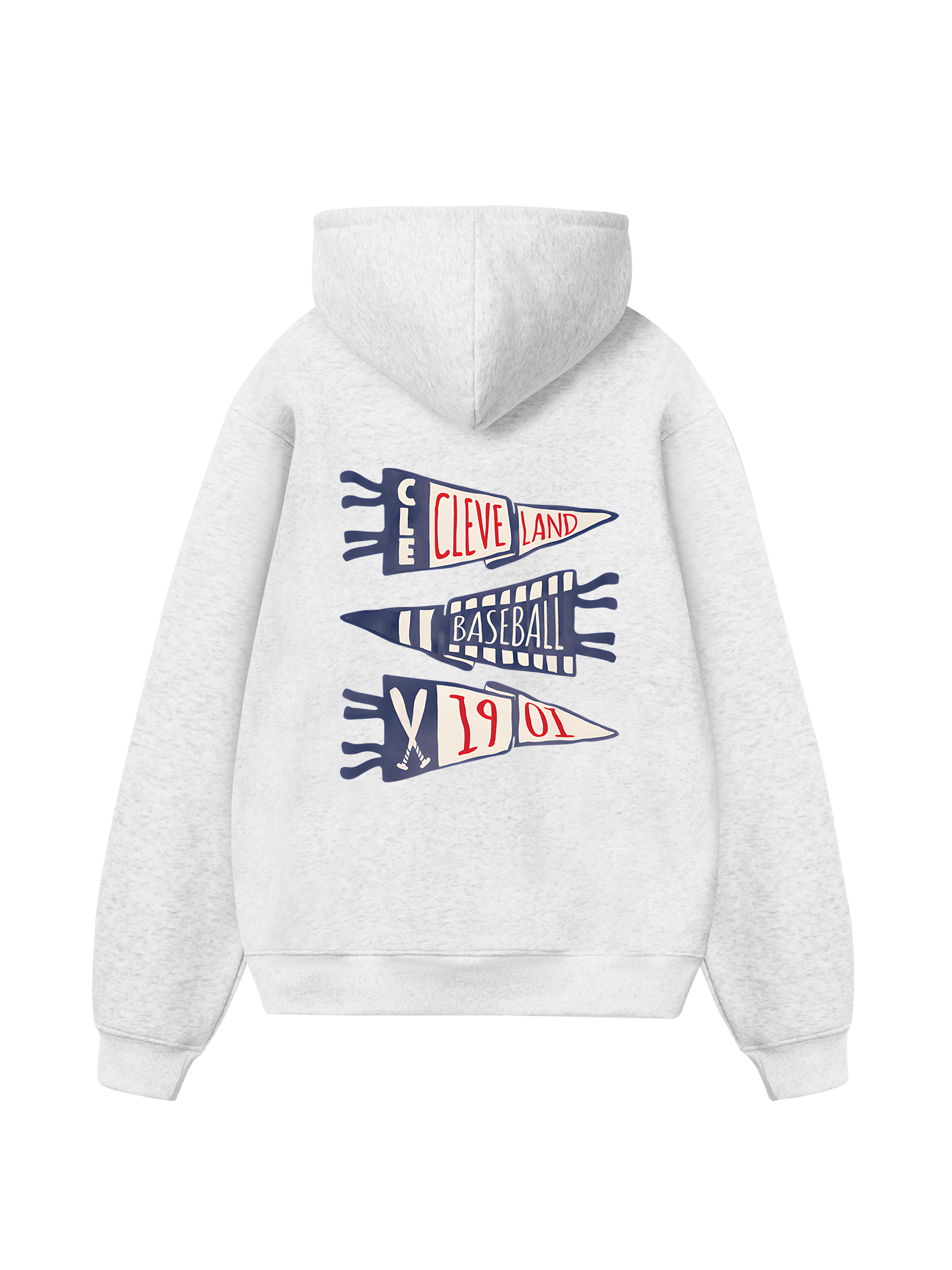 Baseball Cleve Land Hoodie