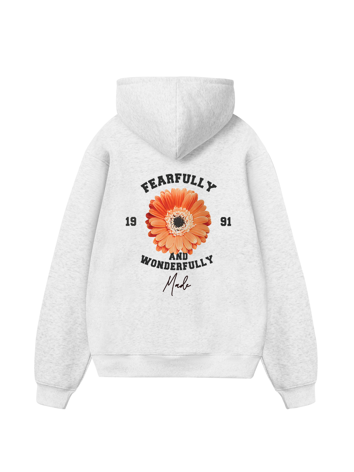 Floral Fearfully Hoodie