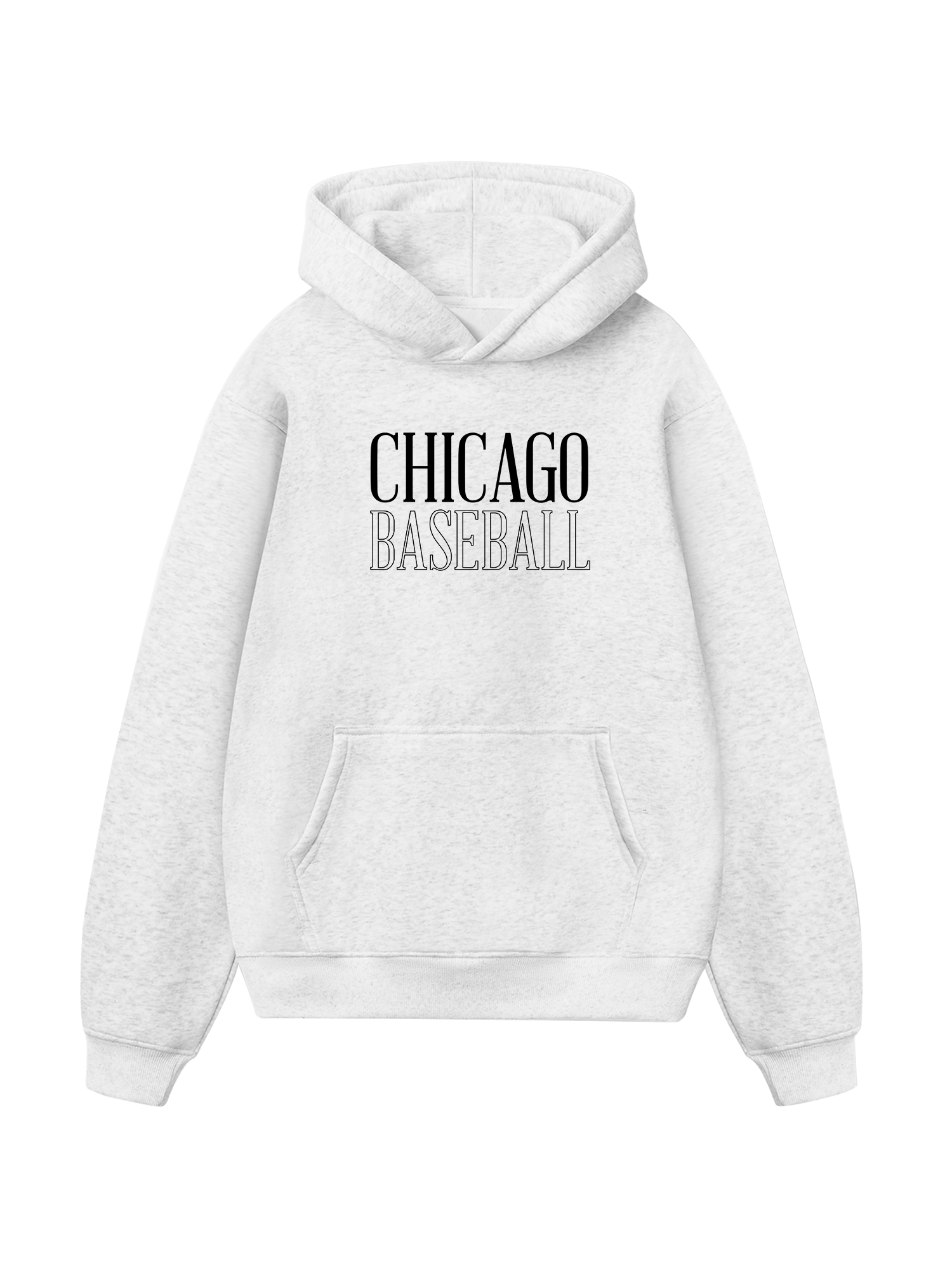 Baseball Basic Chicago Hoodie