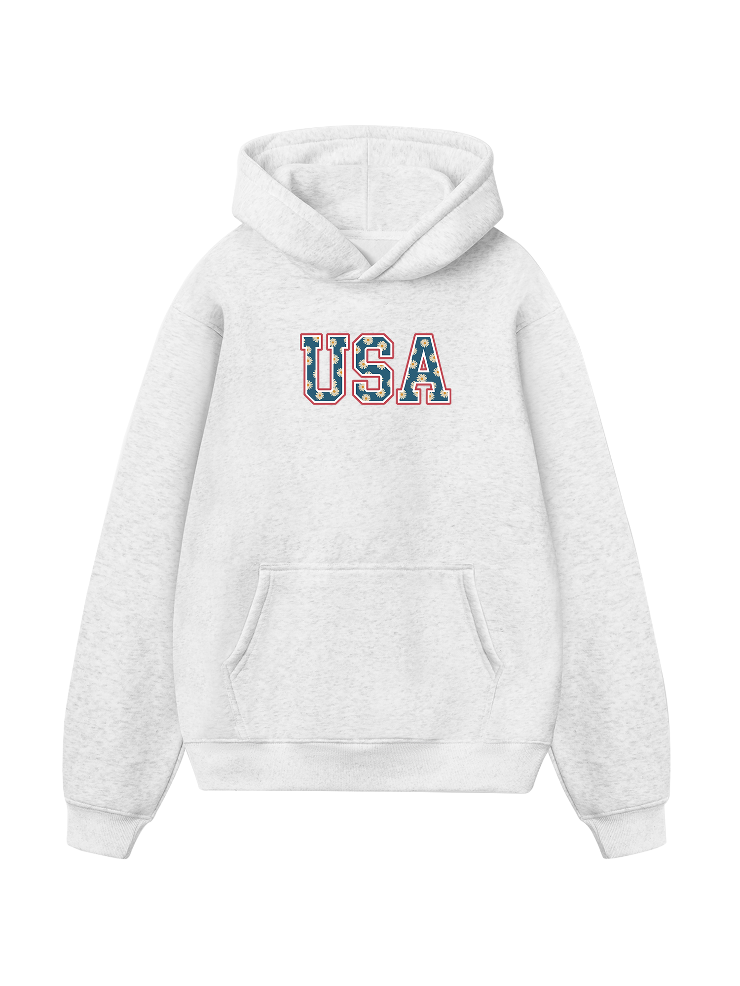 USA Daisy Season Hoodie