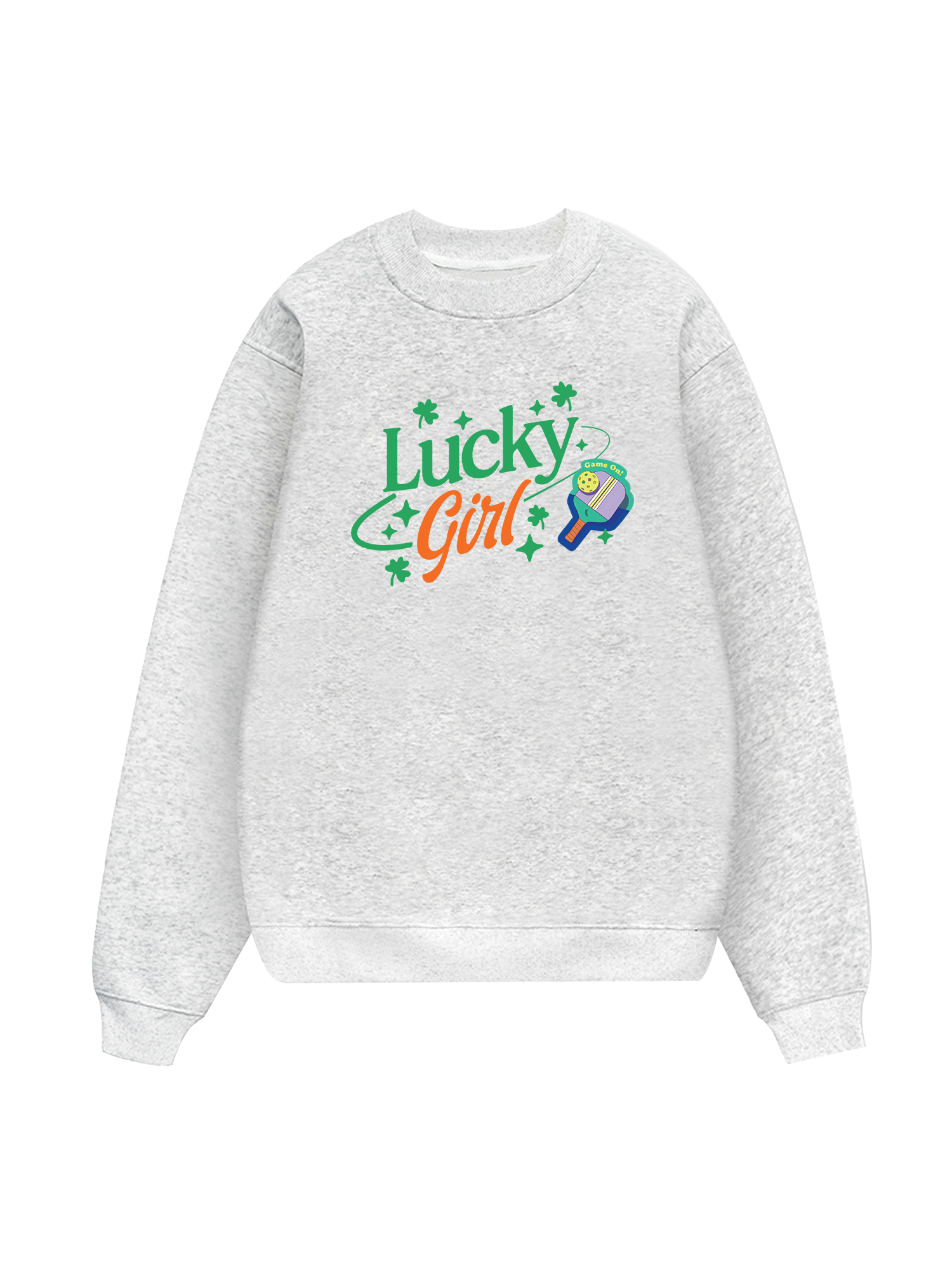 Pickleball Lucky Girl Sweater