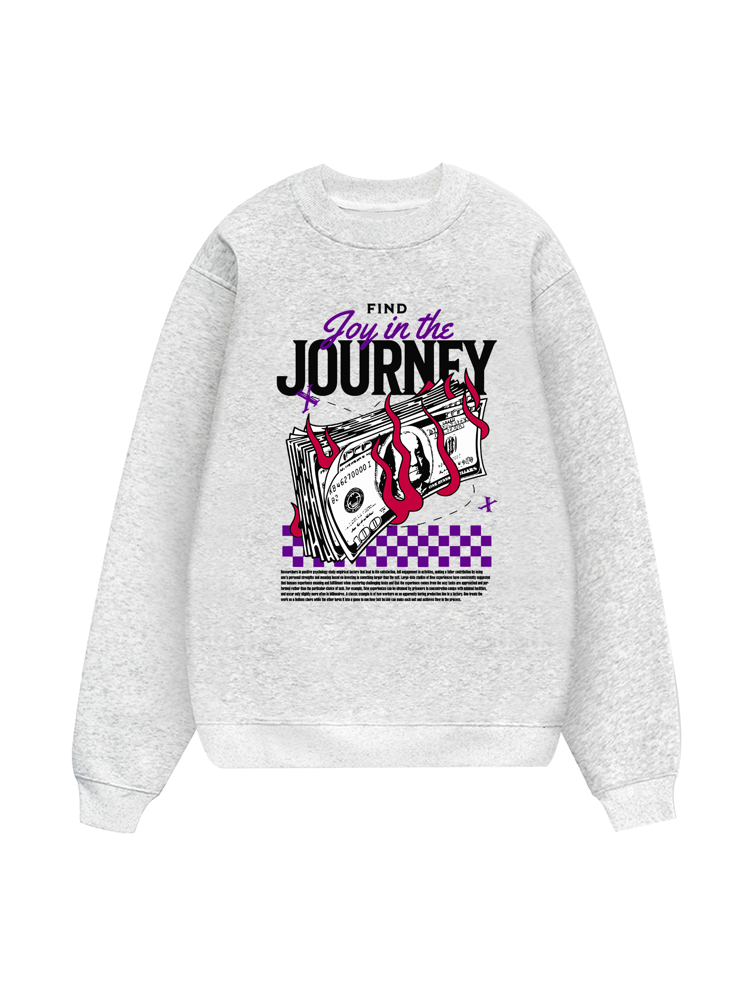 Money Find Joy In The Journey  Sweater