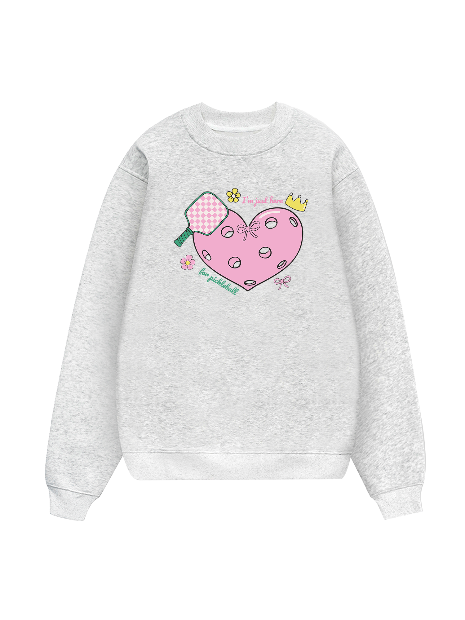 I_m Just Here For Pickleball Sweater