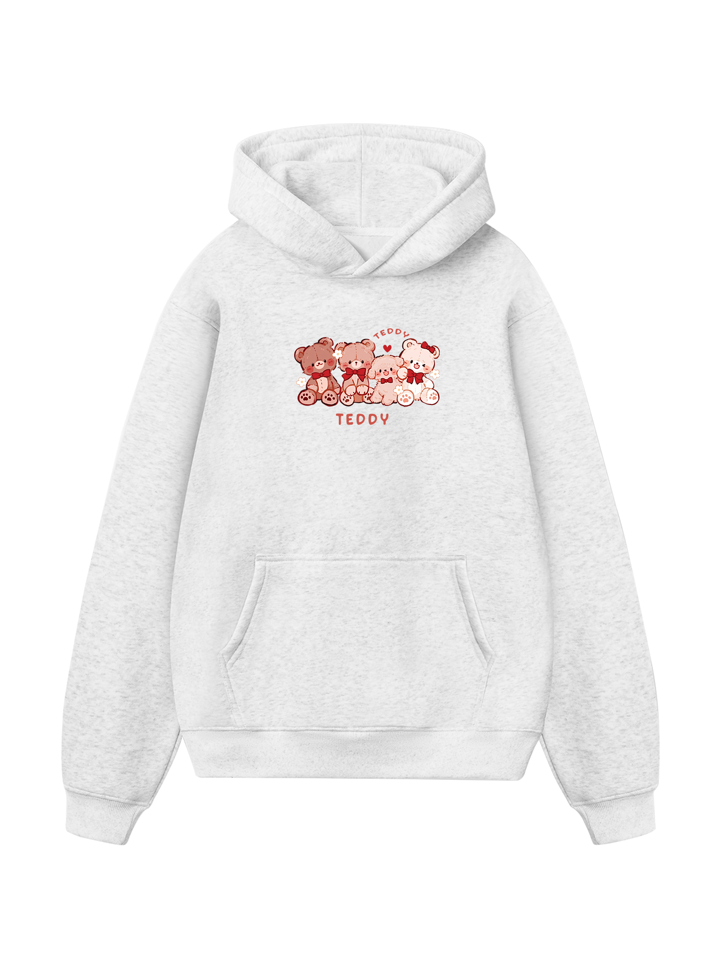 Girly Mood Sweet Teddy Hoodie