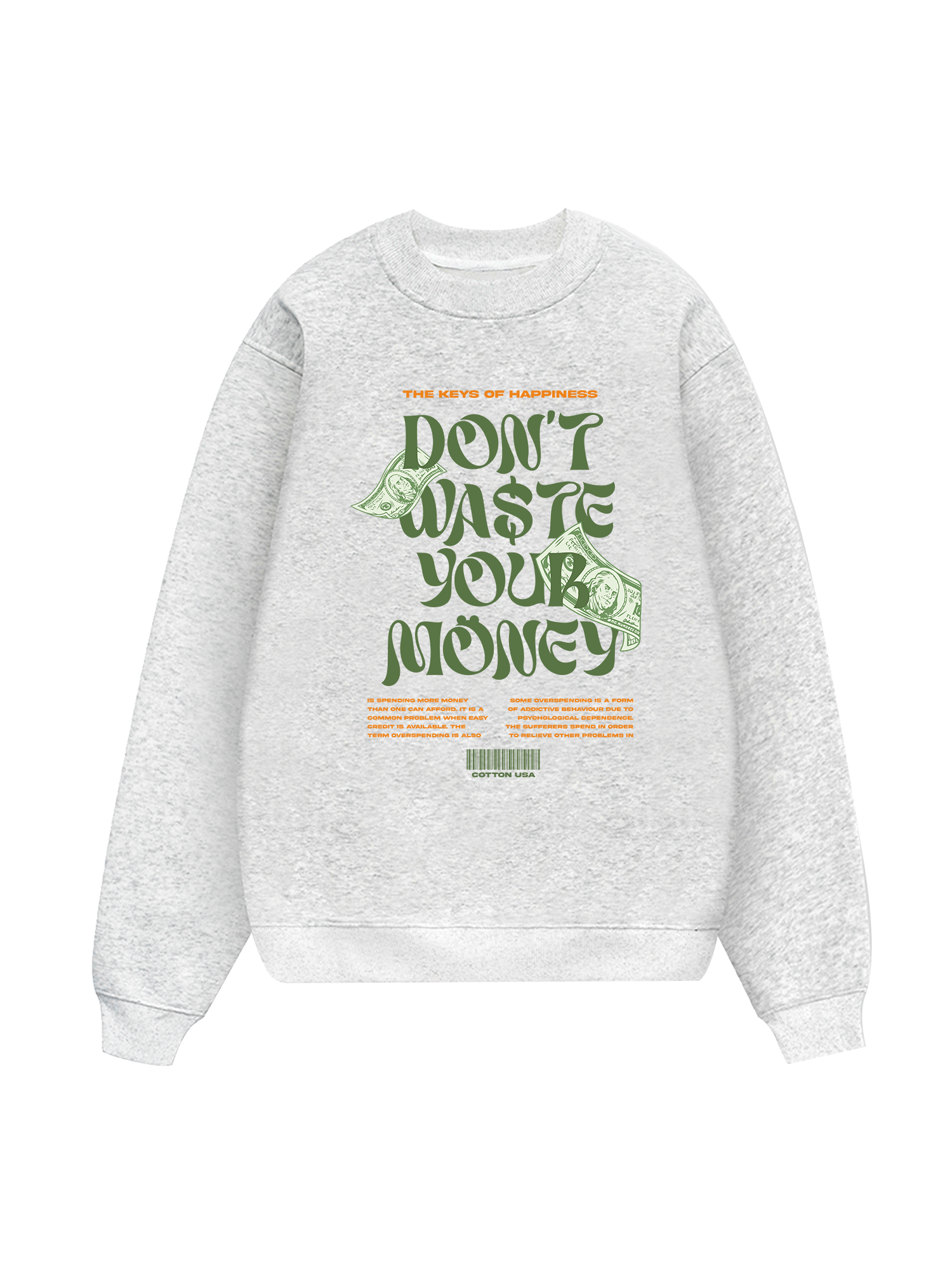 Money The Keys Of Happiness  Sweater