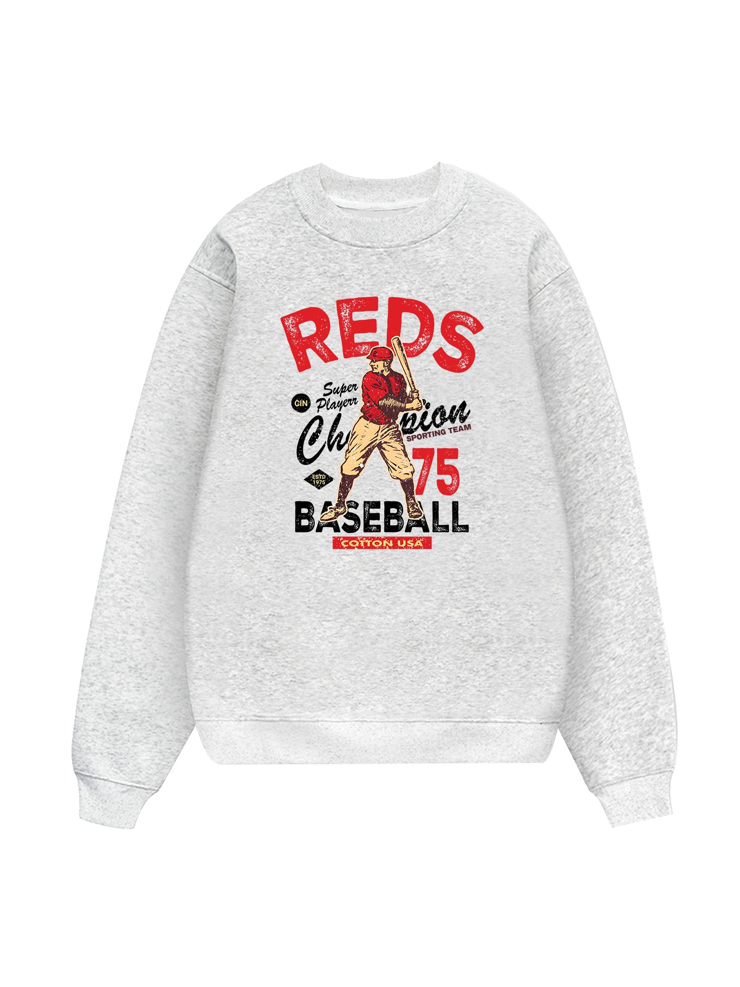Baseball Super Player Sweater
