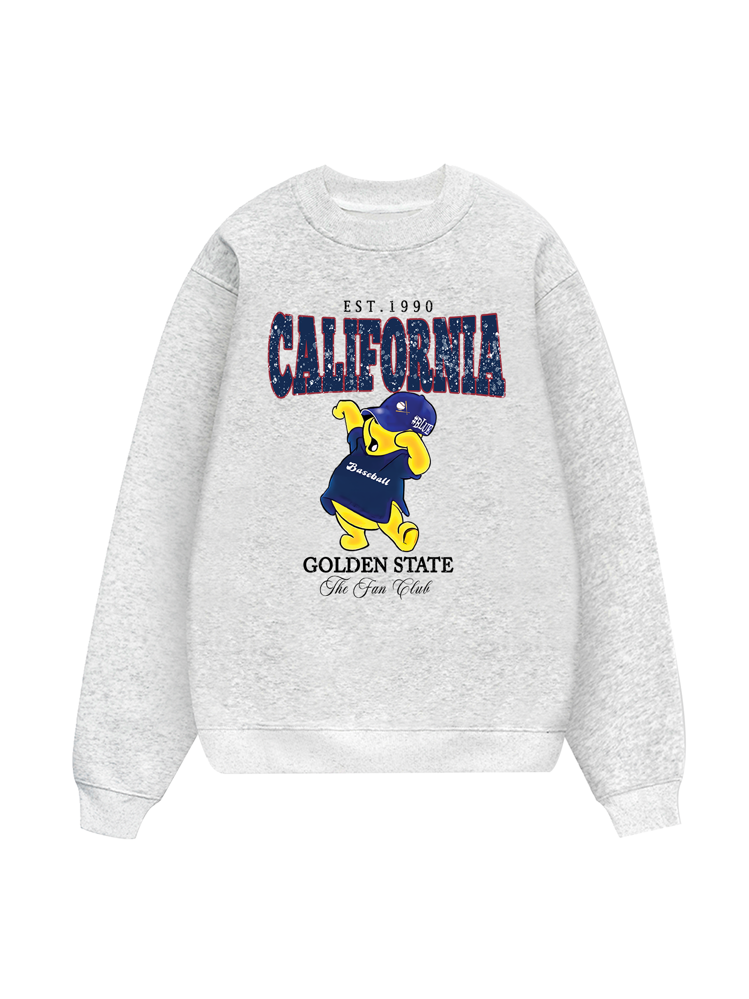 Baseball Cute Pooh Sweater