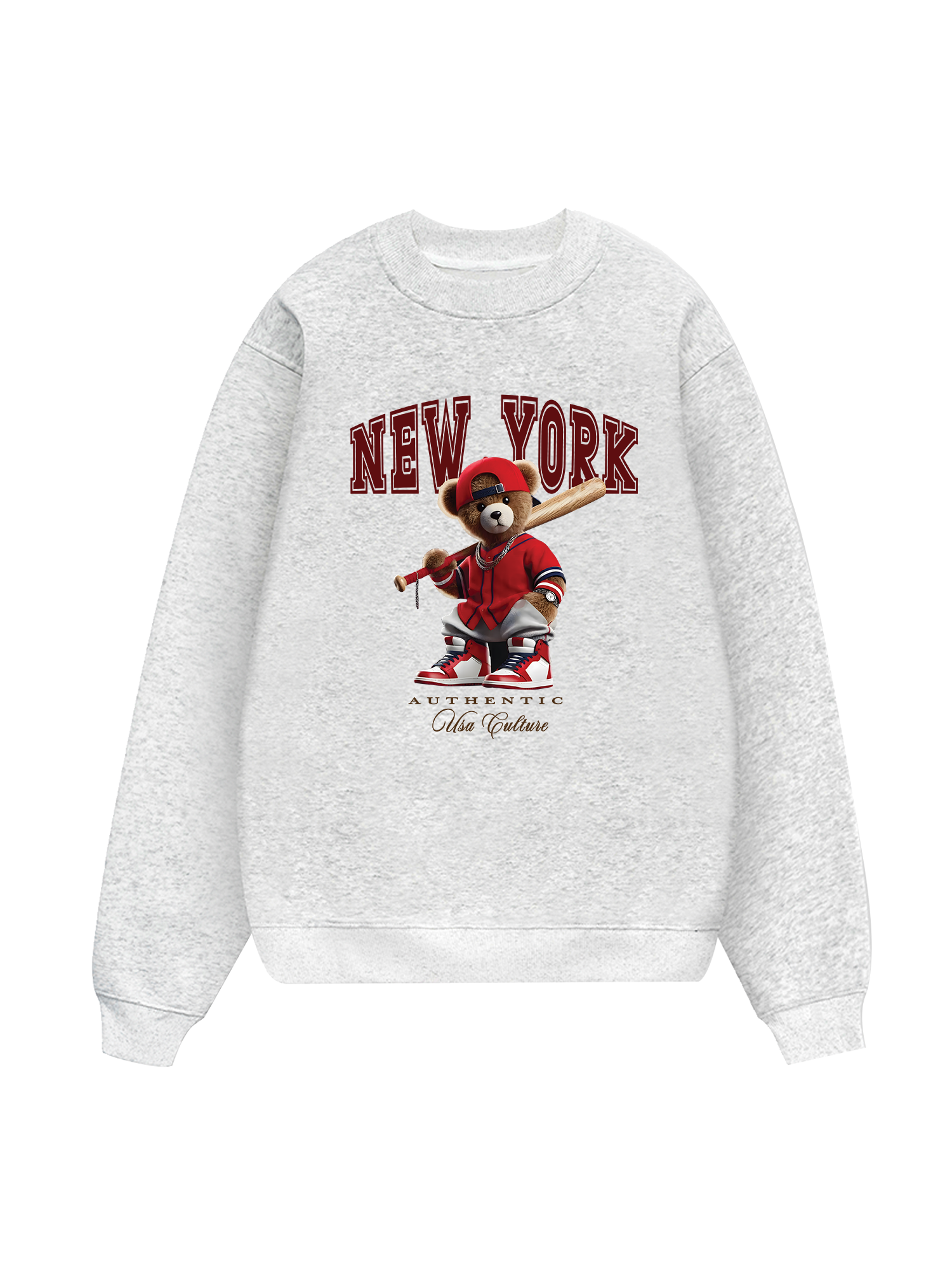 Baseball Authentic Teddy Time Sweater