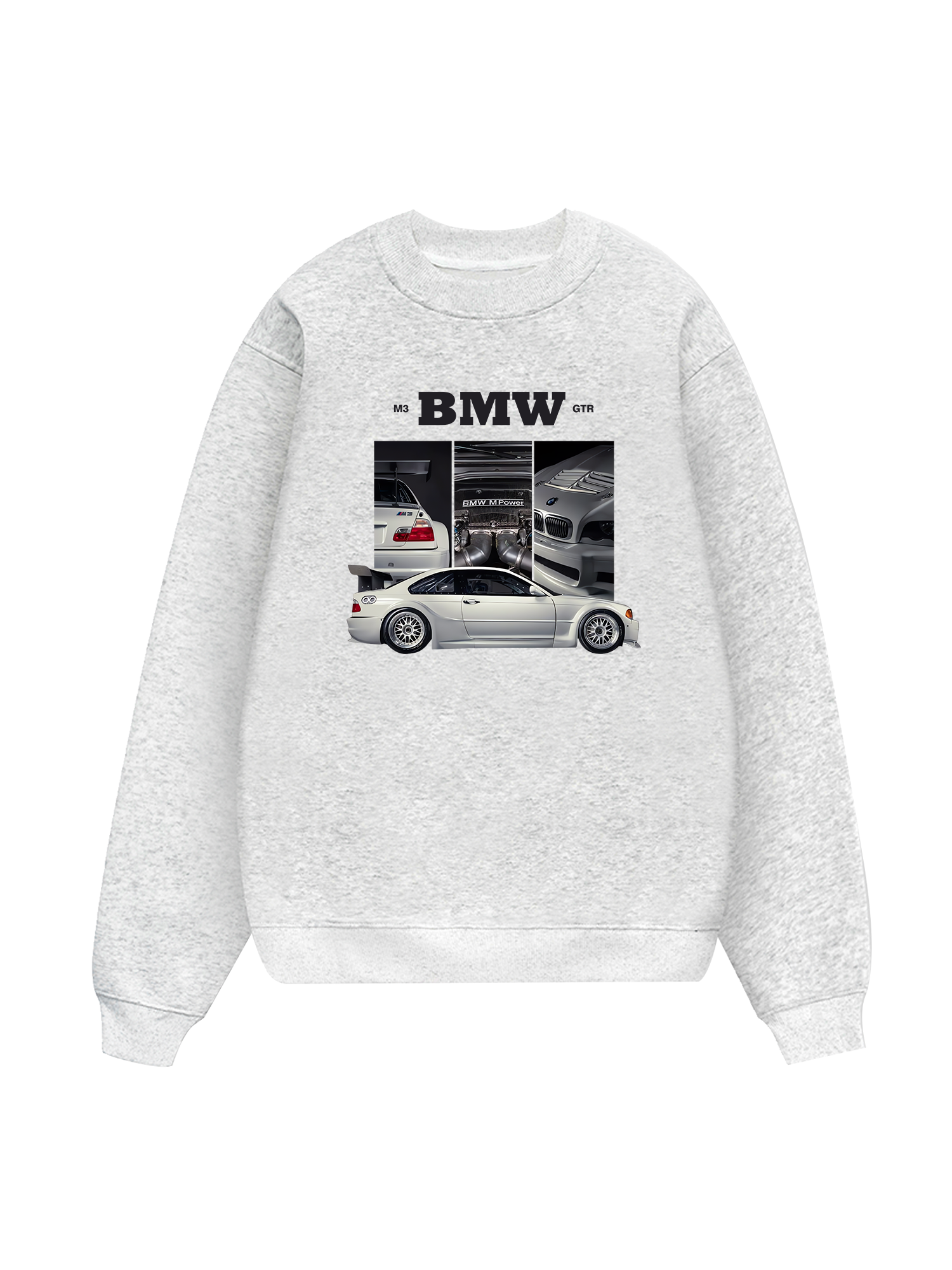 BMW M3 GTR Silver Sweater