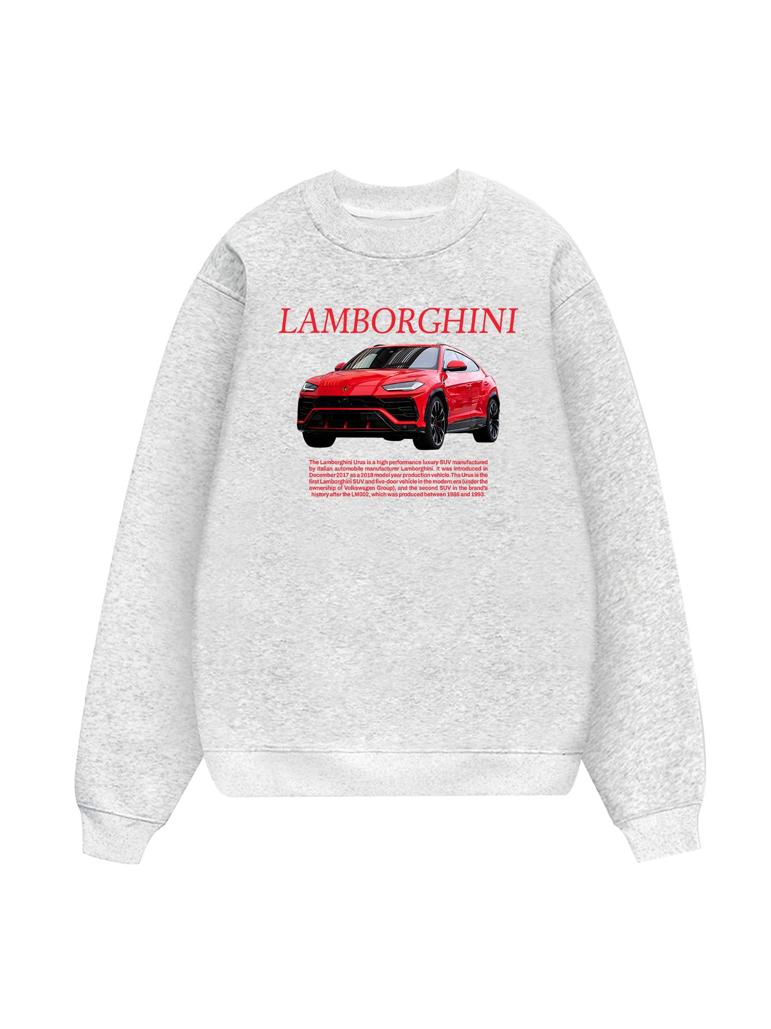 Lamborghini Urus Red Sweater