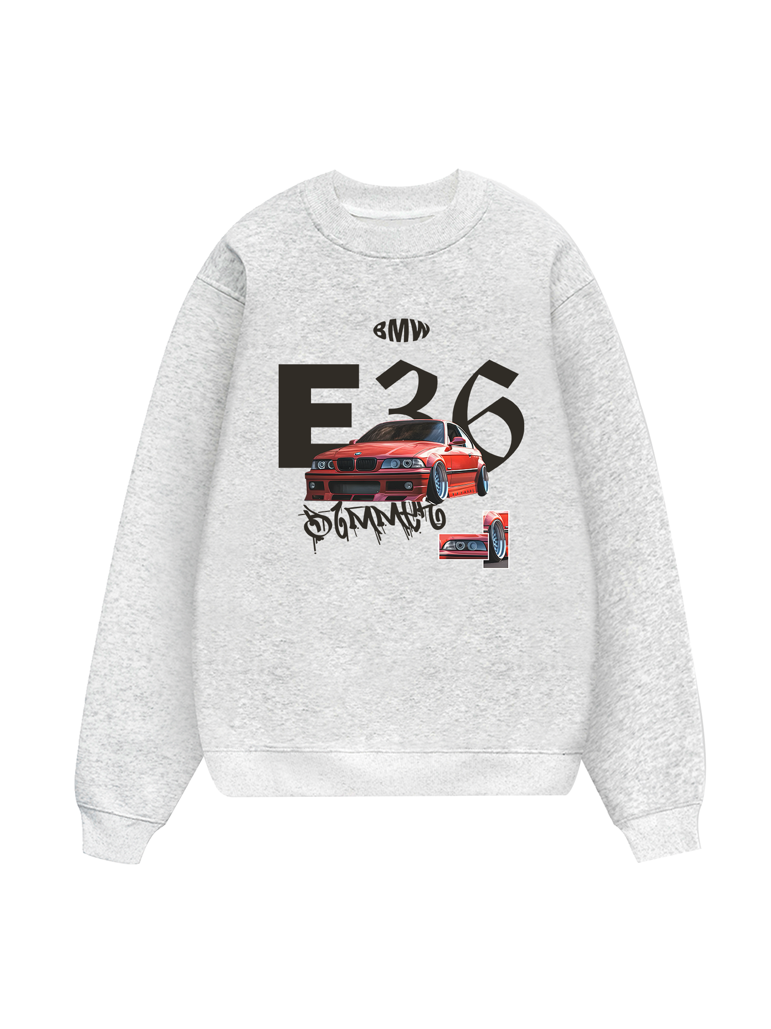 BMW E36 Crimson Sweater