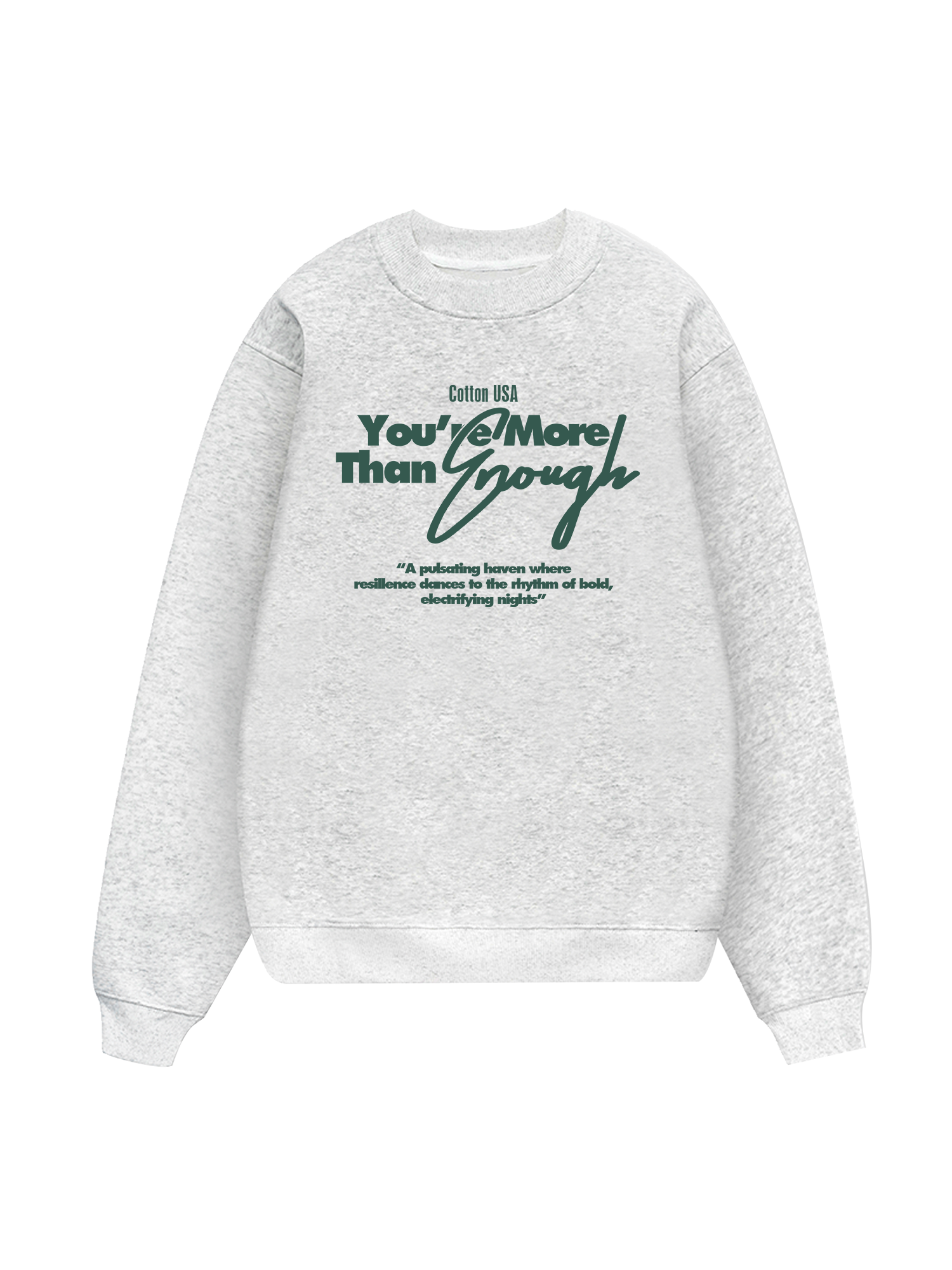 USA More Than Enough Sweater