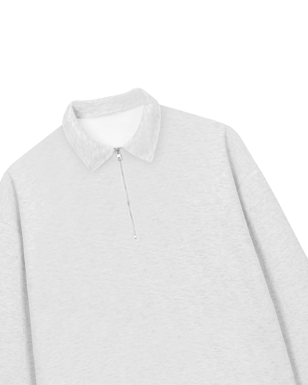 Áo Sweater Polo Nỉ Hai Da Cotton USA Basic