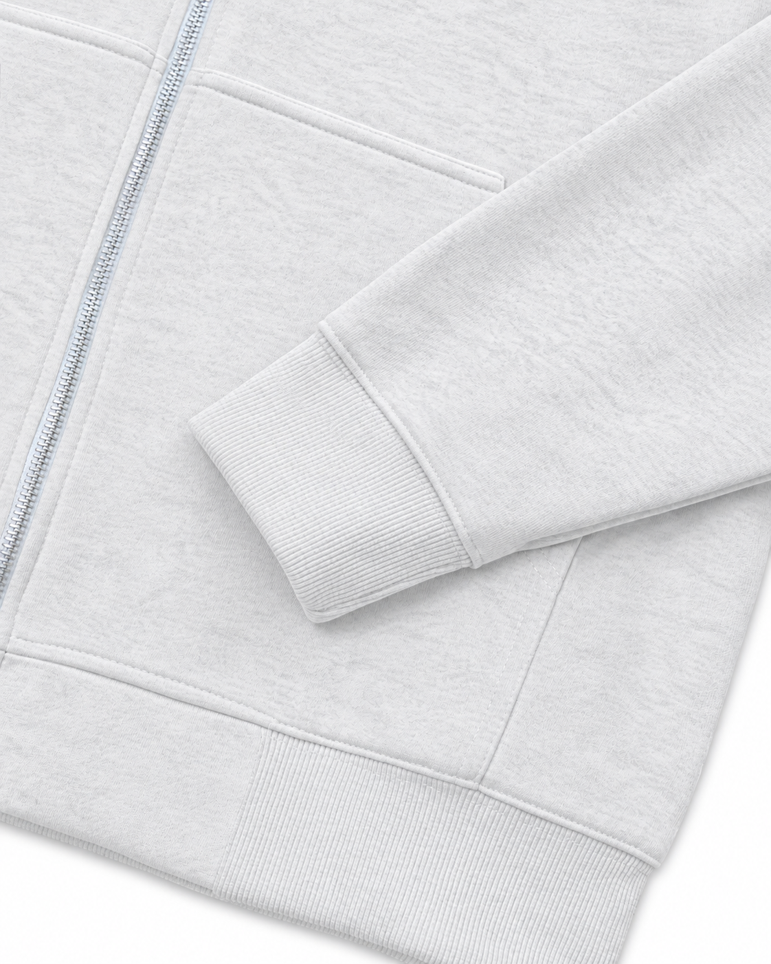 Áo Hoodie Zip Nỉ Hai Da Cotton USA Basic