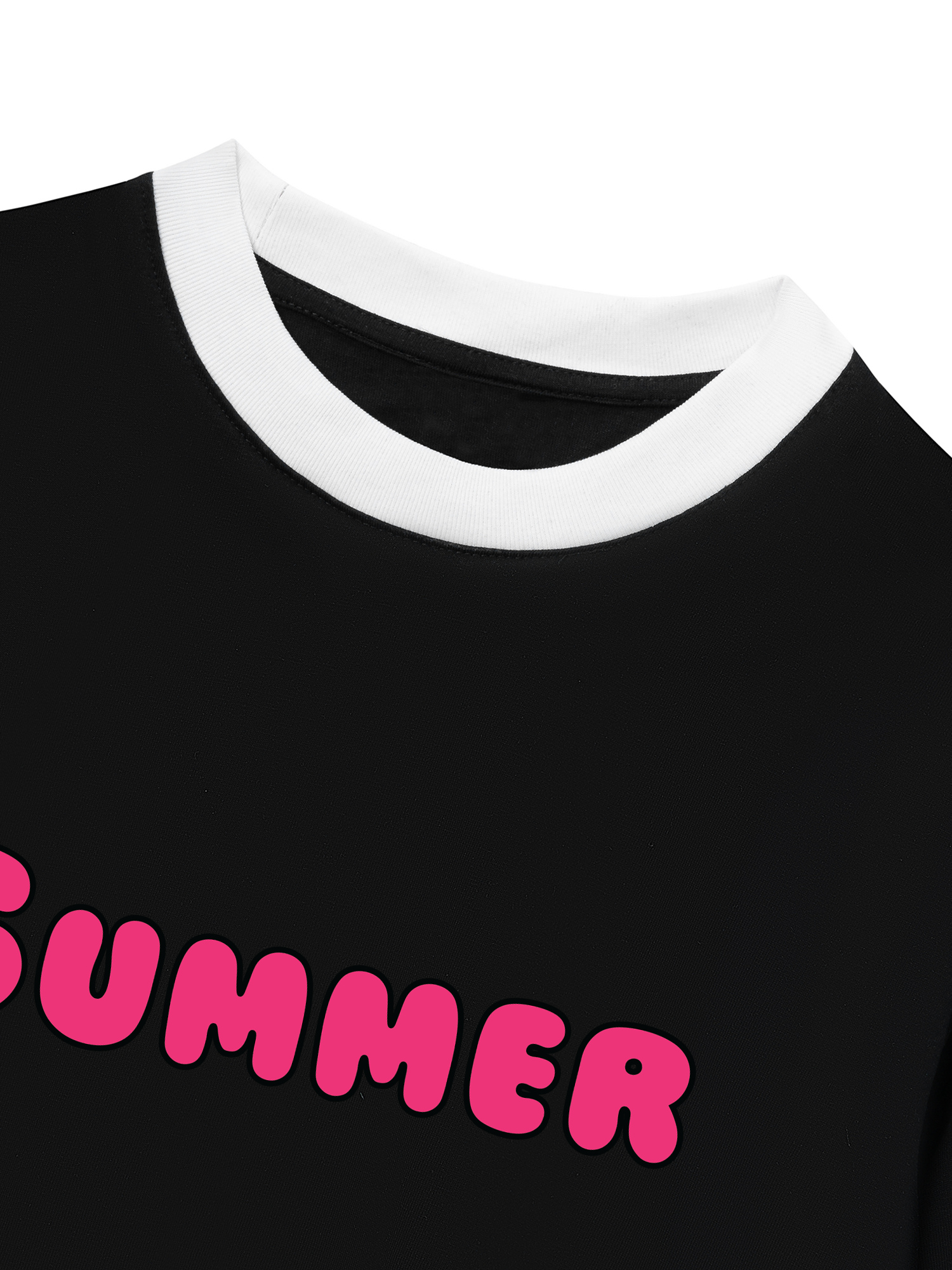 Áo Thun Ringer Relaxed Fit Tropical Summer Beach