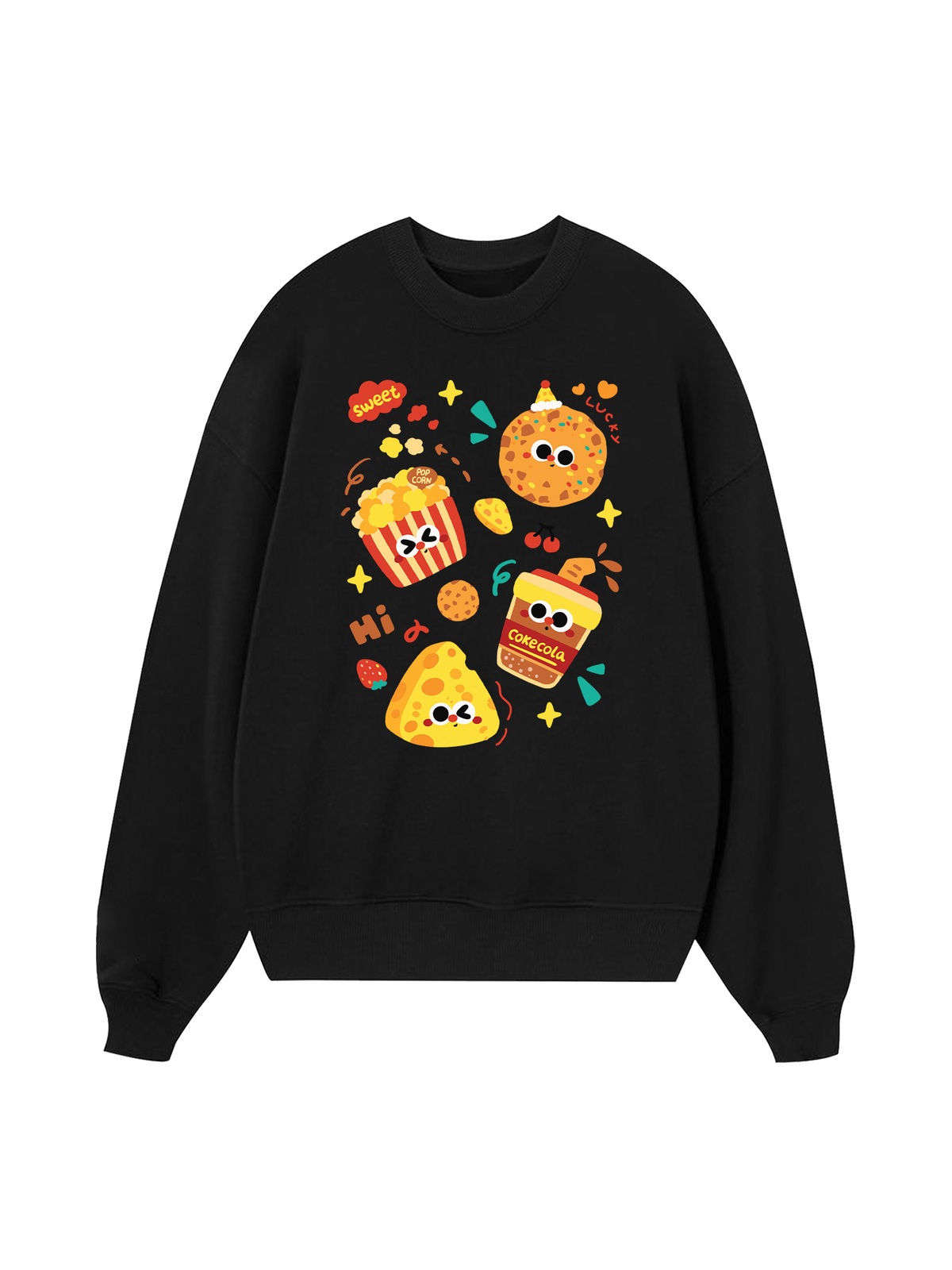 Yummy Mood Triple Funny Sweater
