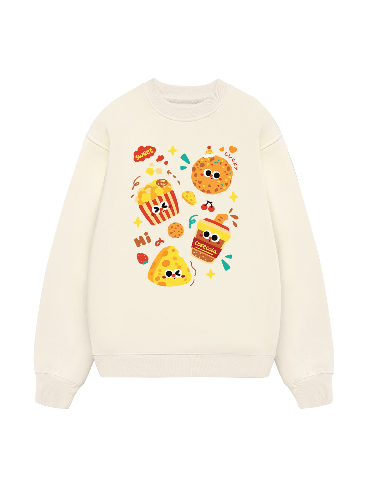 Yummy Mood Triple Funny Sweater