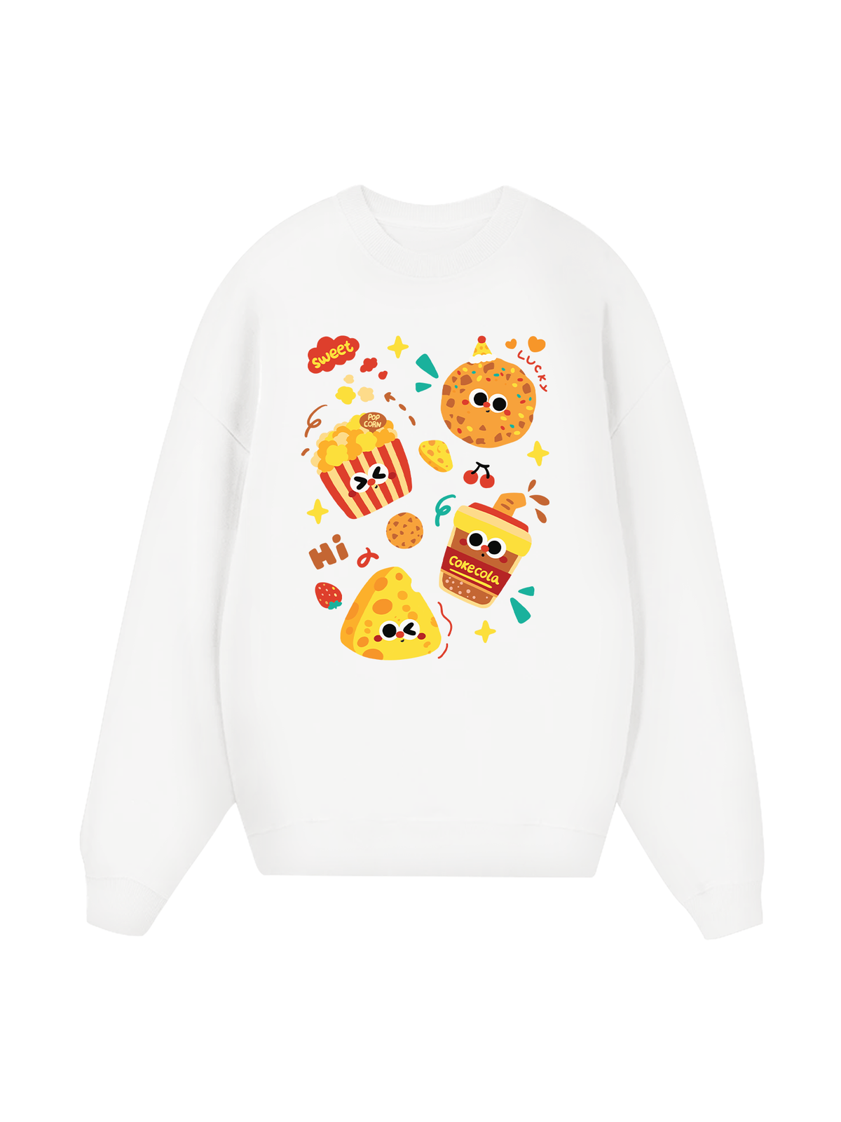 Yummy Mood Triple Funny Sweater
