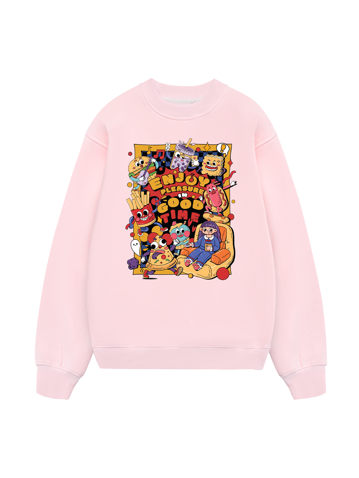 Yummy Mood Enjoy Pleasure In Good Time Sweater