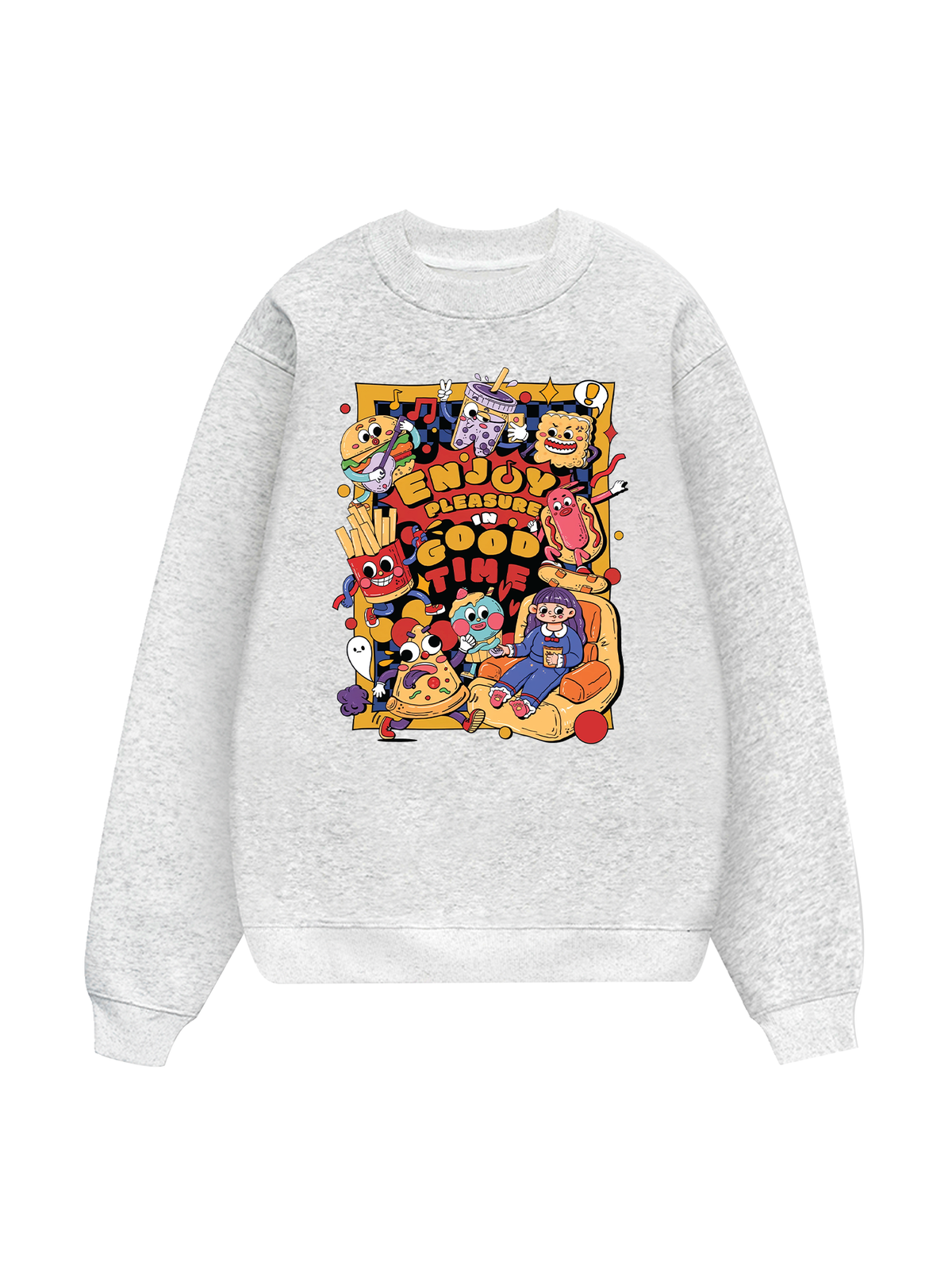 Yummy Mood Enjoy Pleasure In Good Time Sweater