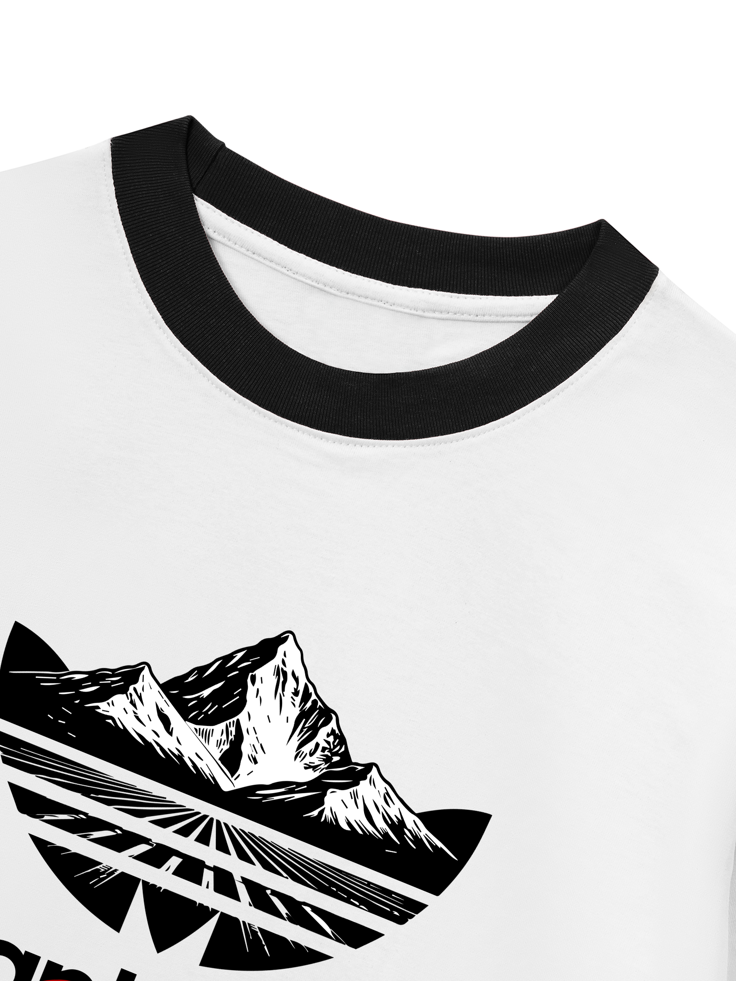 Áo Thun Ringer Relaxed Fit City Santiago