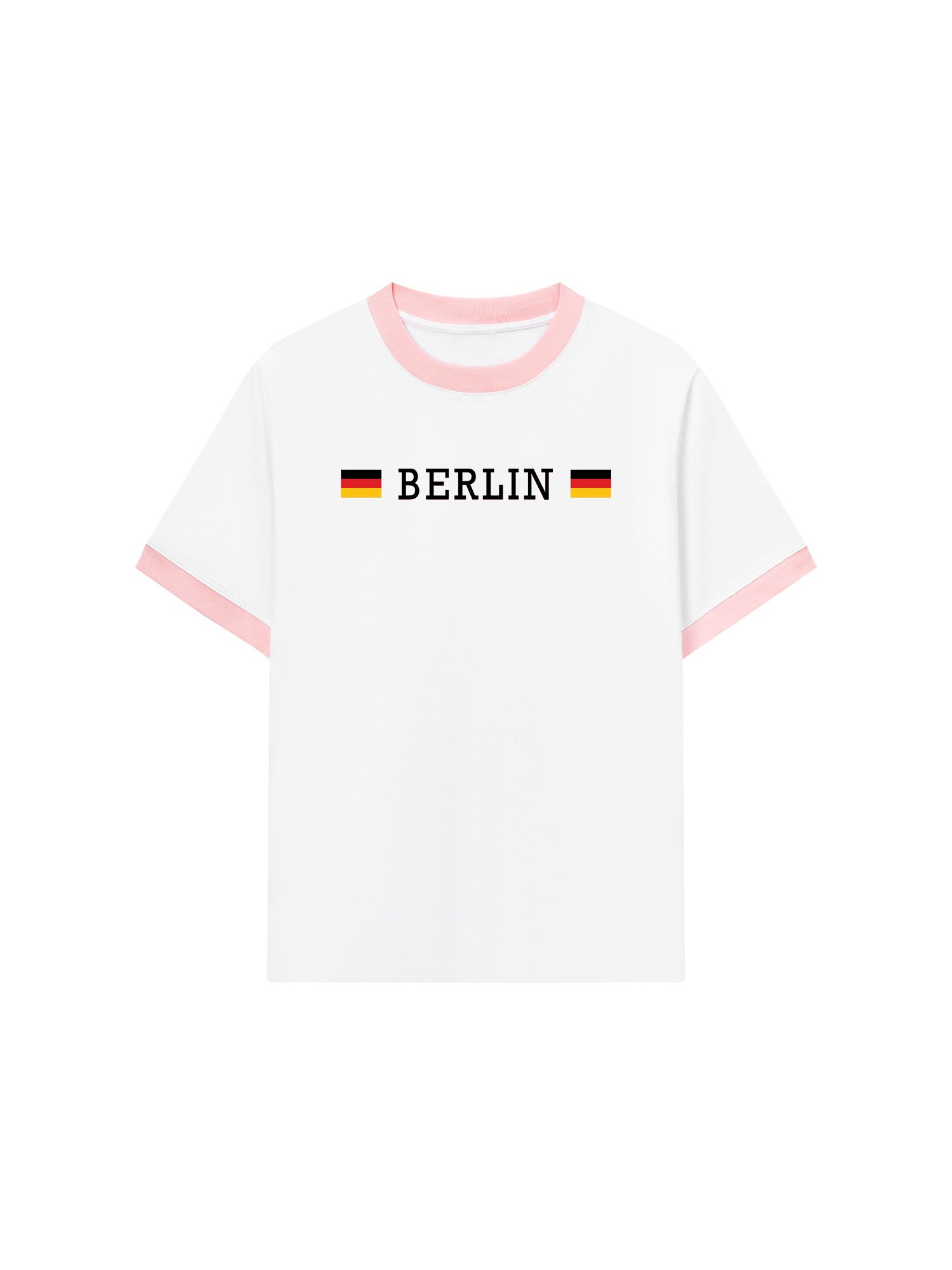 Áo Thun Ringer Relaxed Fit City Berlin