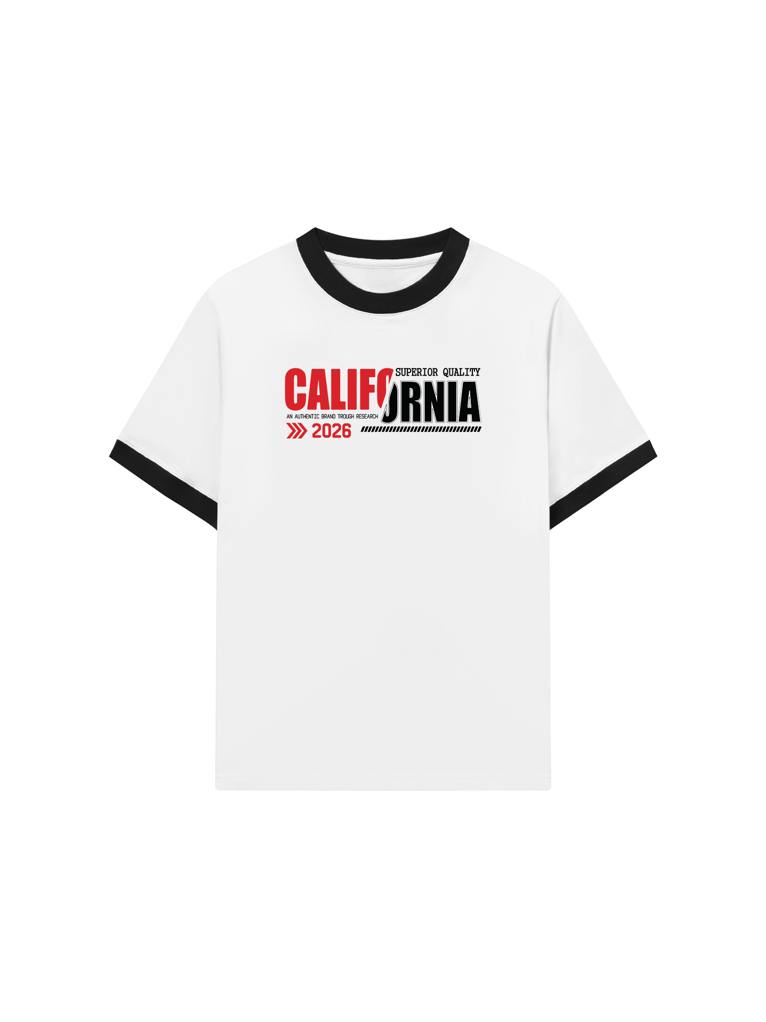Áo Thun Ringer Relaxed Fit City California