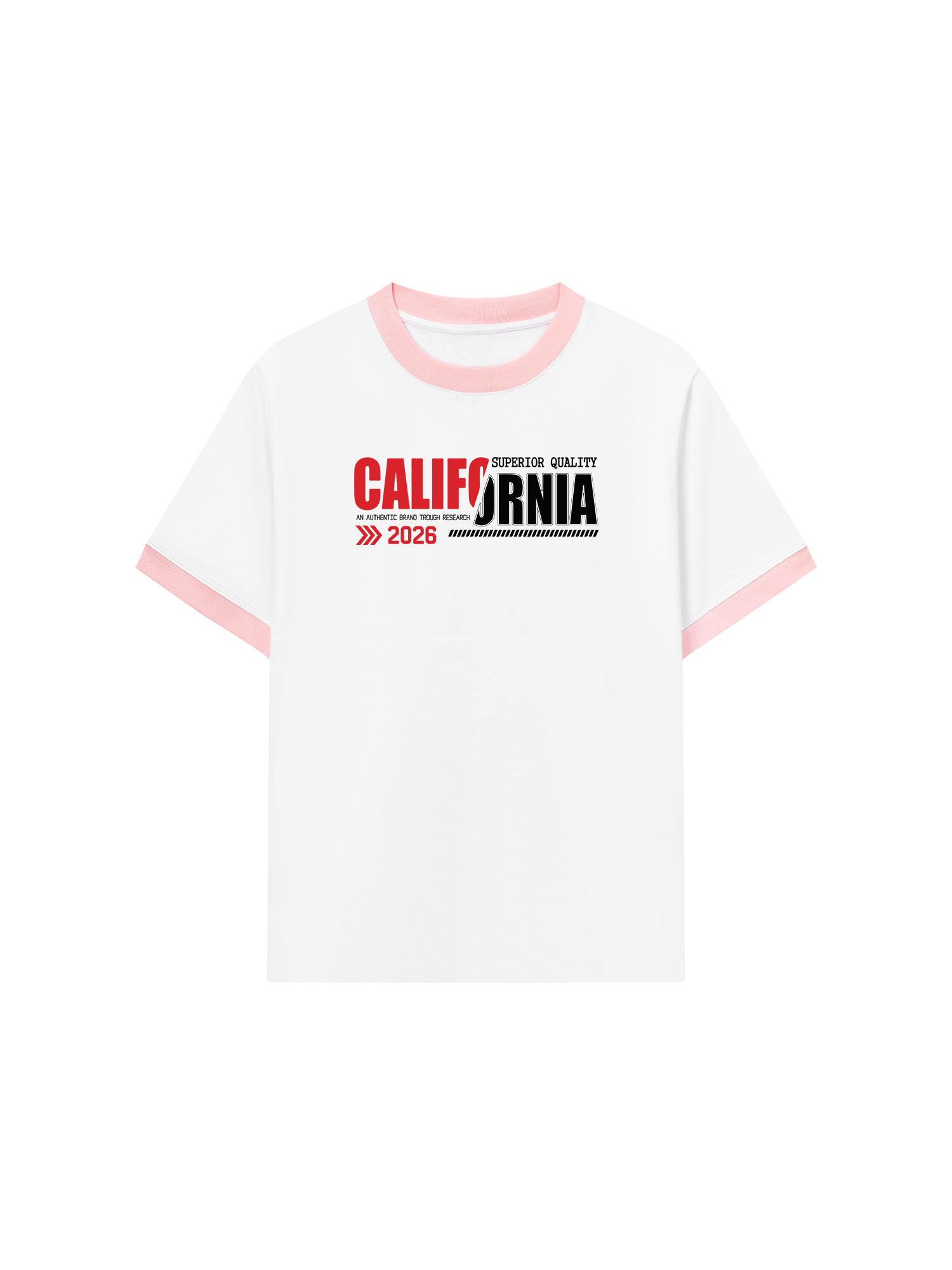 Áo Thun Ringer Relaxed Fit City California